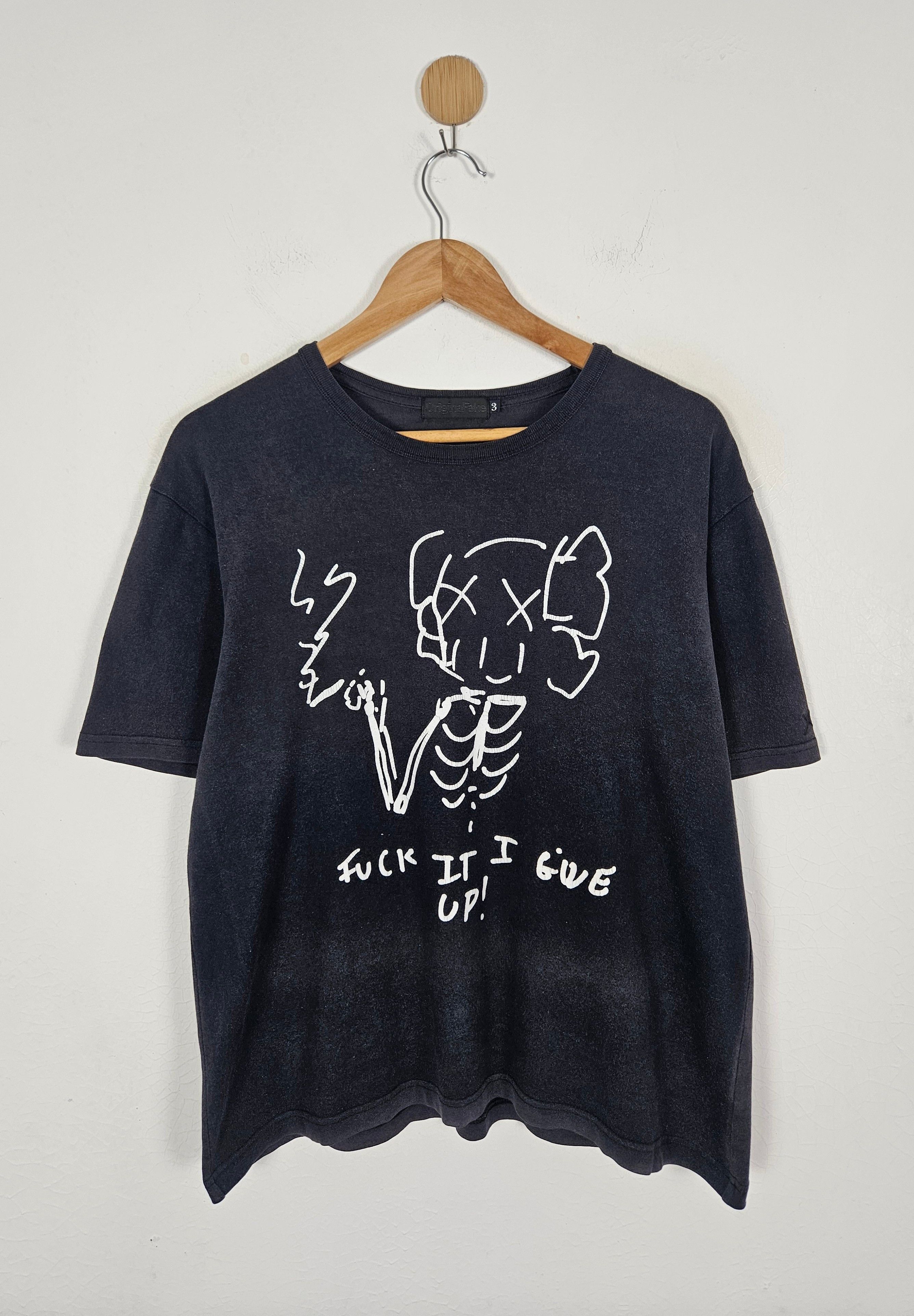 Kaws Original Fake Kaws Fuck It I Give Up shirt Size US L / EU 52-54 / 3 - 1 Thumbnail
