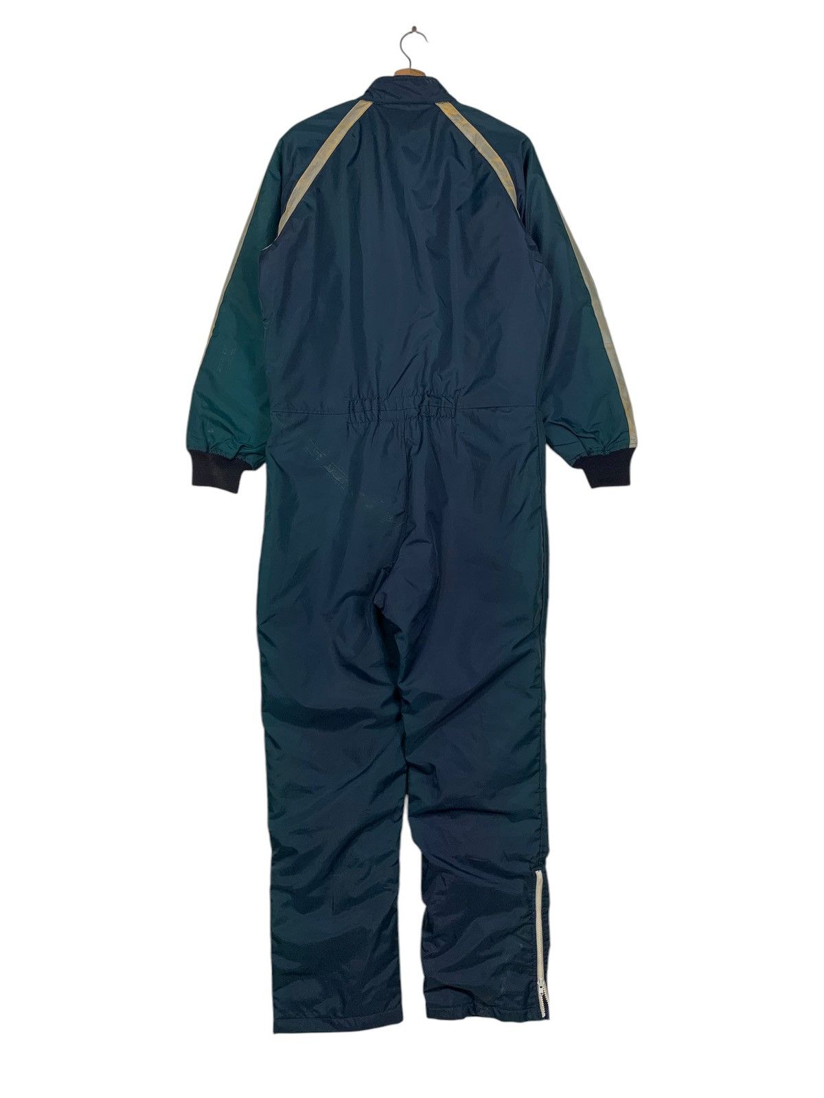 Japanese Brand Vintage YAMAHA Green Coveralls Jumpsuits #1925-C84 Size US 38 / EU 54 - 7 Thumbnail