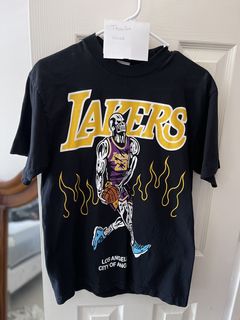 Nwa Hype Warren Lotas LeBron James Lakers T-Shirt (S)