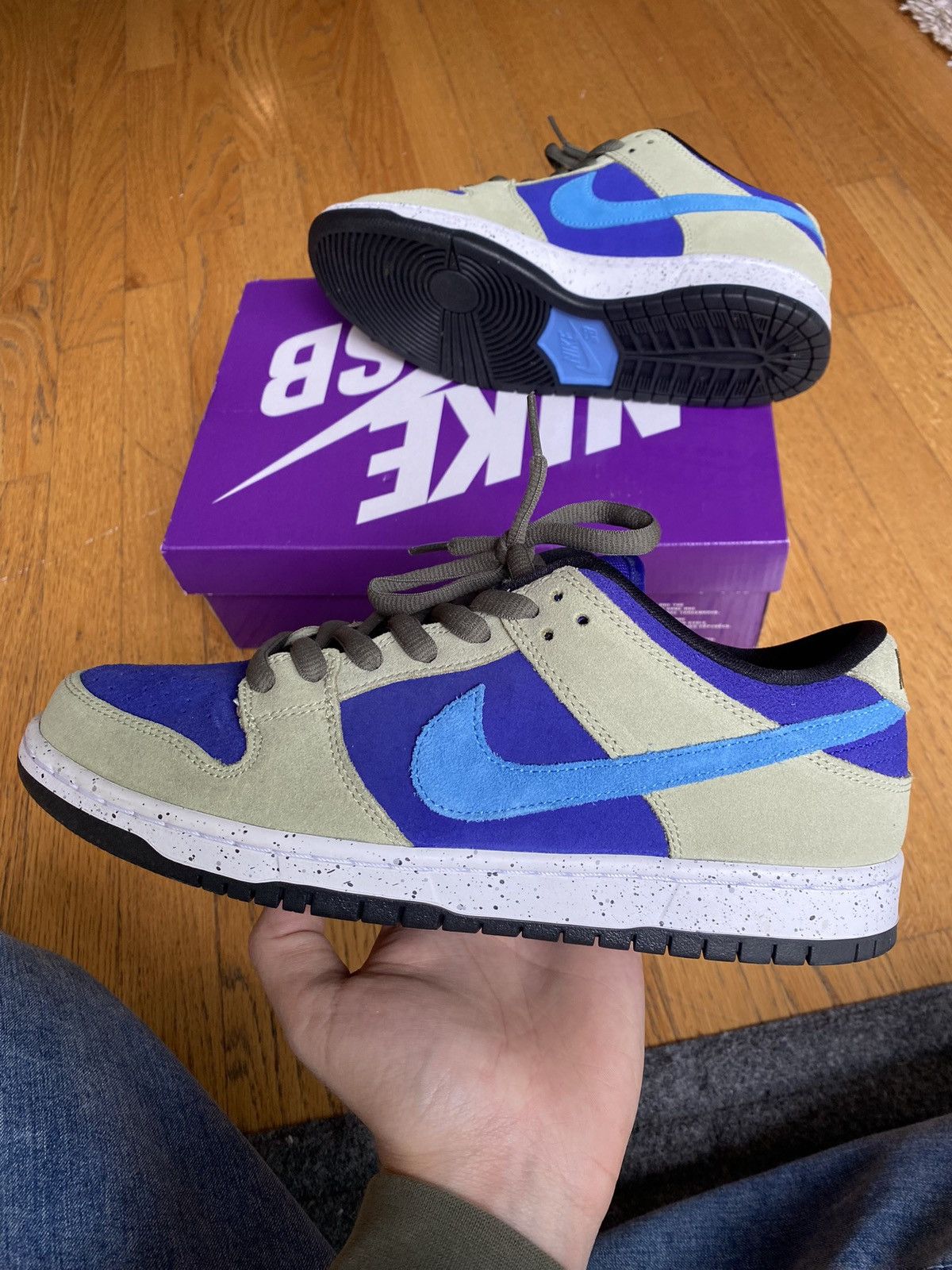 Nike × Nike ACG Nike SB Dunk Low Pro ACG Celadon Size US 9.5 / EU 42-43 - 12 Thumbnail