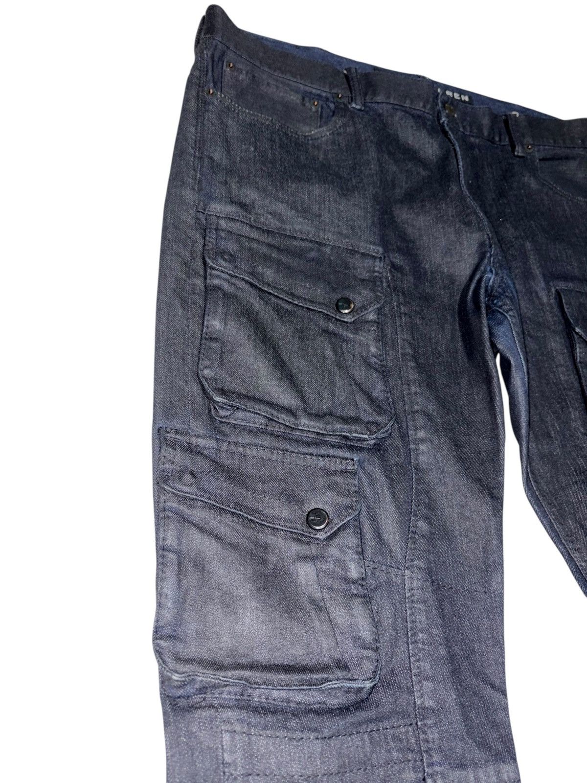 Ralph Lauren Black Label 38x34 Ralph Lauren Black Label Courier Cargo Pants Waxed vtg Size US 38 / EU 54 - 7 Thumbnail
