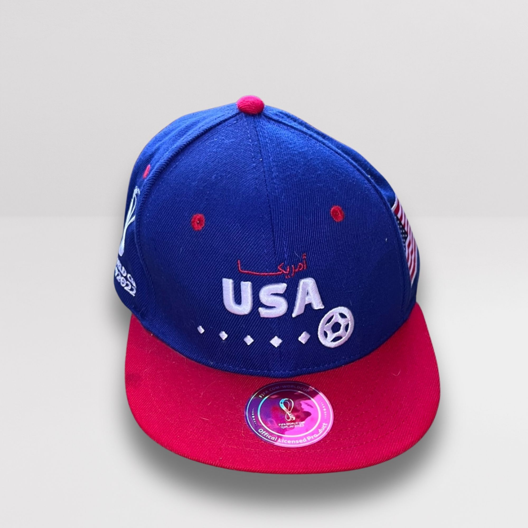 Other USA Embroidered FIFA World Cup Qatar 2022 Adjustable Basebal Size ONE SIZE - 2 Thumbnail