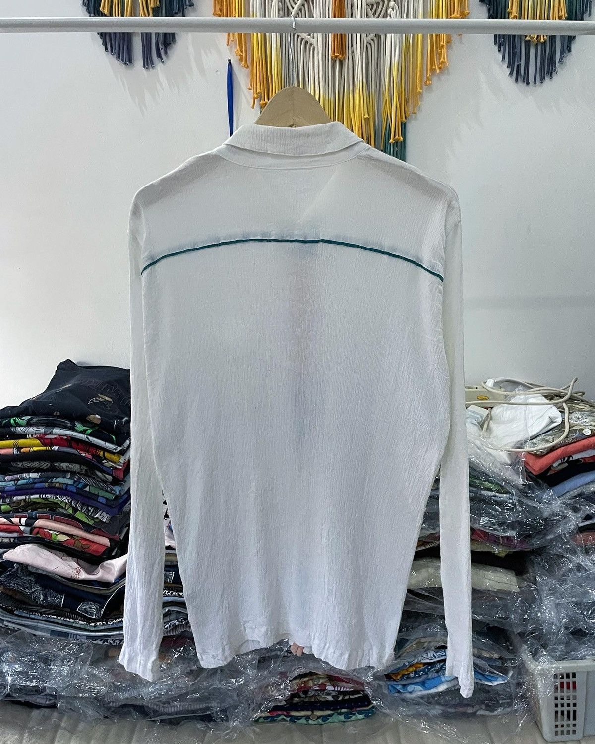 Japanese Brand × Pleats Please Issey Miyake × Tsumori Chisato Vintage Tsumori chisato pleats shirt Size US M / EU 48-50 / 2 - 2 Thumbnail