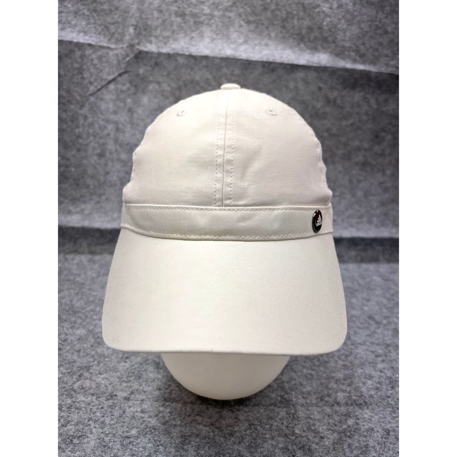 Adidas Adidas Hat Cap Strap Back Womens One Size White Cotton Twill Polyester Blend Logo Adjustable Lightweight Baseball Cap Womens Size ONE SIZE - 2 Thumbnail