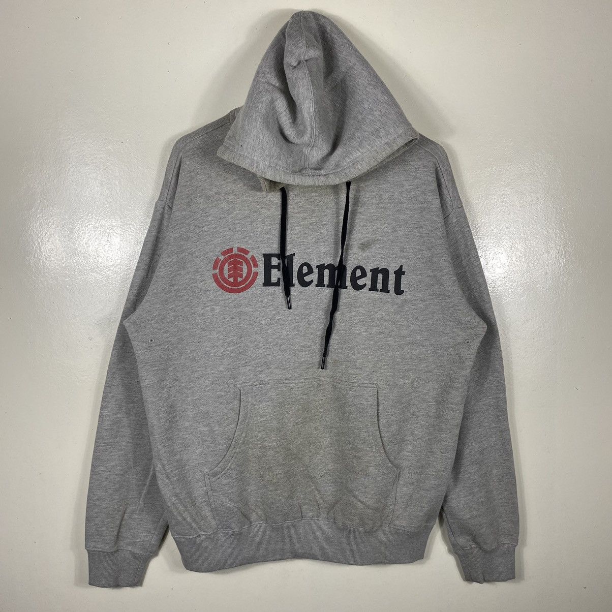 image of Element Hoodie Sweatshirt in Grey, Men's (Size XL)