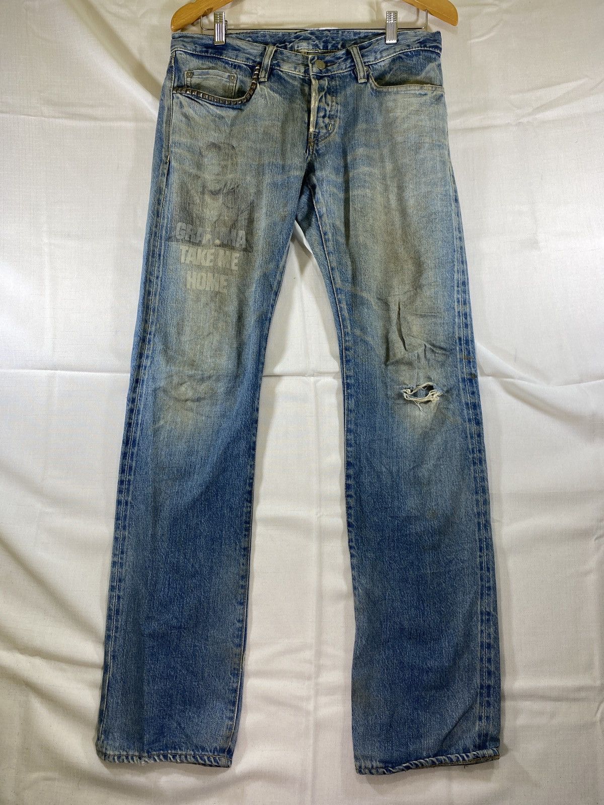 Hysteric Glamour nirvana kurt cobain grandma take me home Size US 31 - 2 Thumbnail