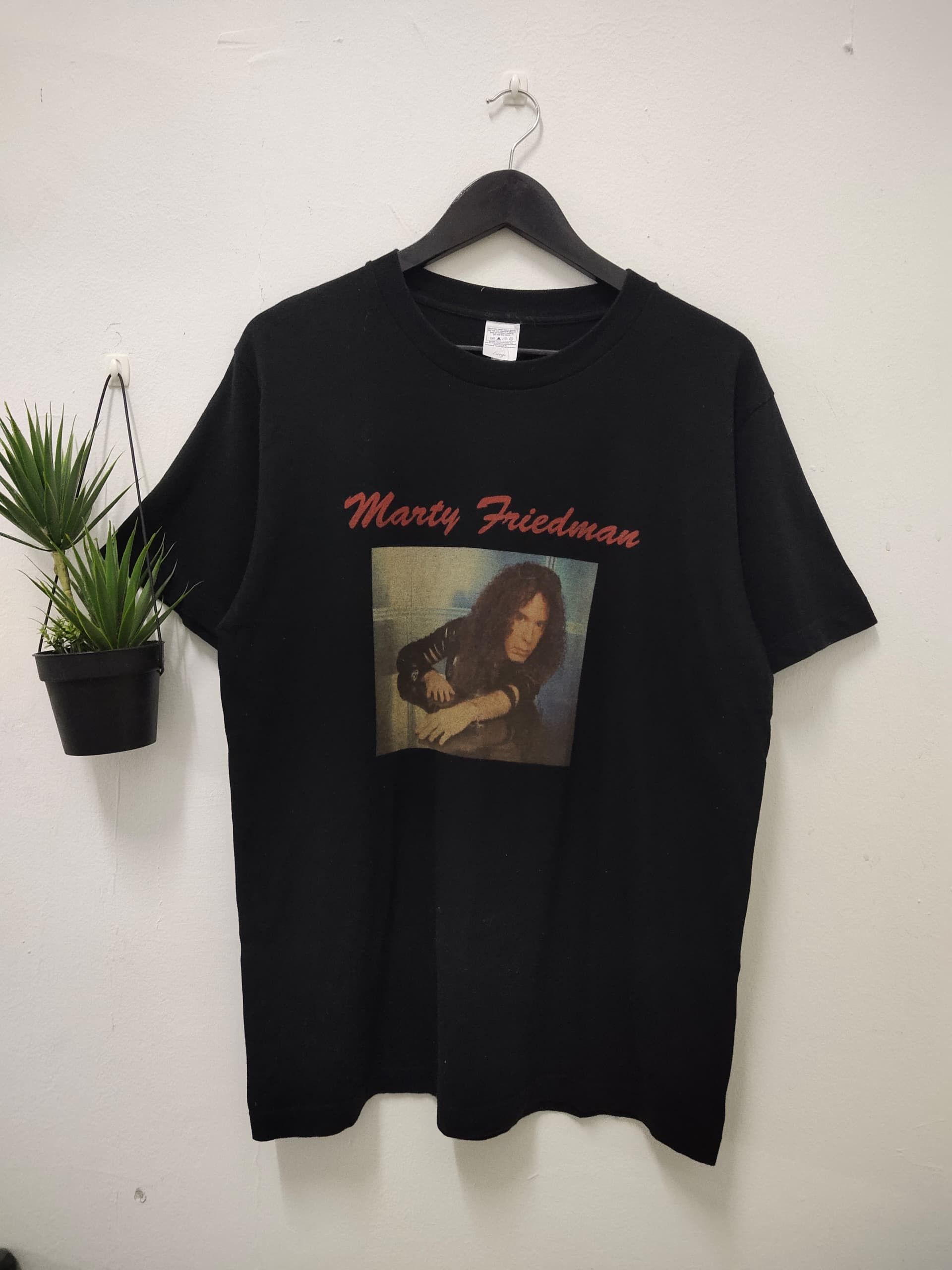 Band Tees Vtg Marty Friedman Megadeth photoprint t shirt Size US L / EU 52-54 / 3 - 1 Thumbnail
