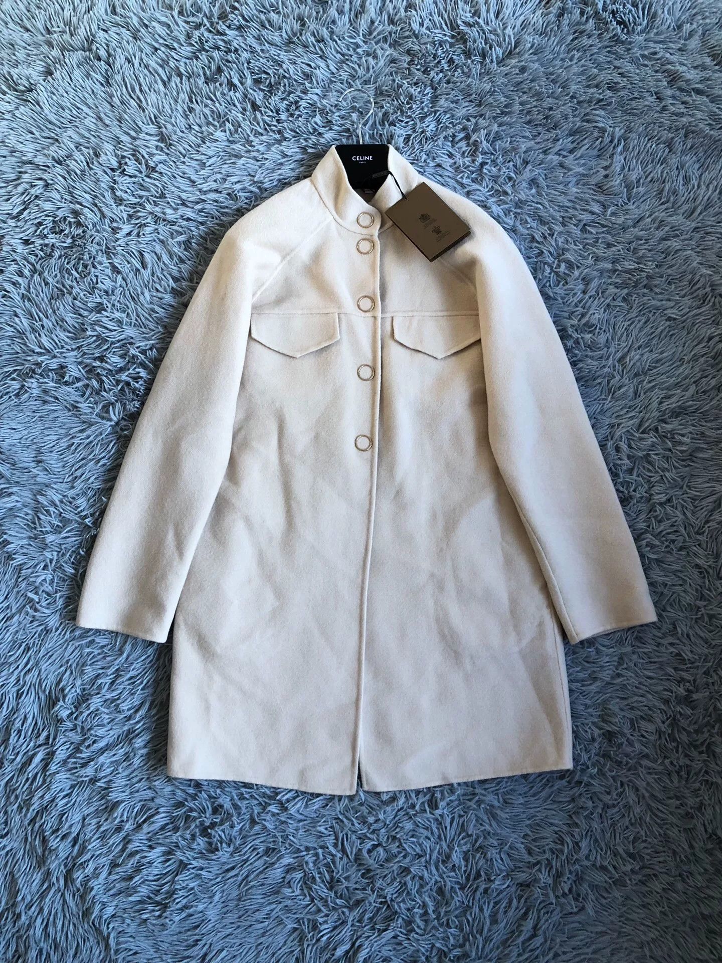 Burberry Burberry Beige Wool Coat Size XS / US 0-2 / IT 36-38 - 1 Thumbnail