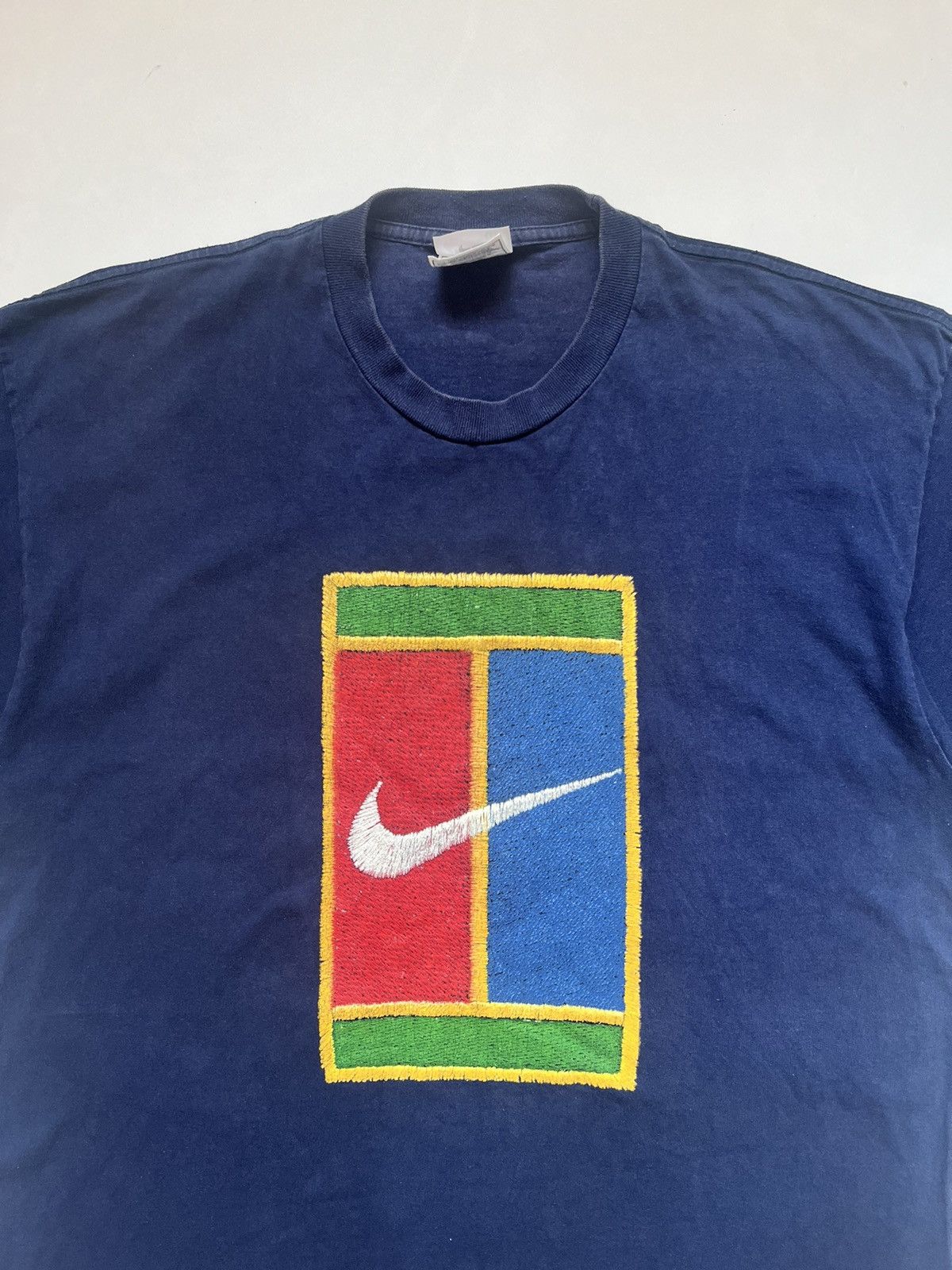Nike Vintage 90's Nike Challenge Court Size US L / EU 52-54 / 3 - 3 Thumbnail