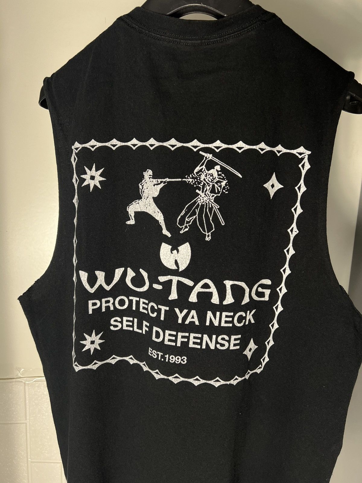 Vintage × Wu-Tang Clan VERY RARE WU TANG CLAN DOUBLE PRINTED SAMURAY RETRO 90s Y2K Size US S / EU 44-46 / 1 - 6 Thumbnail