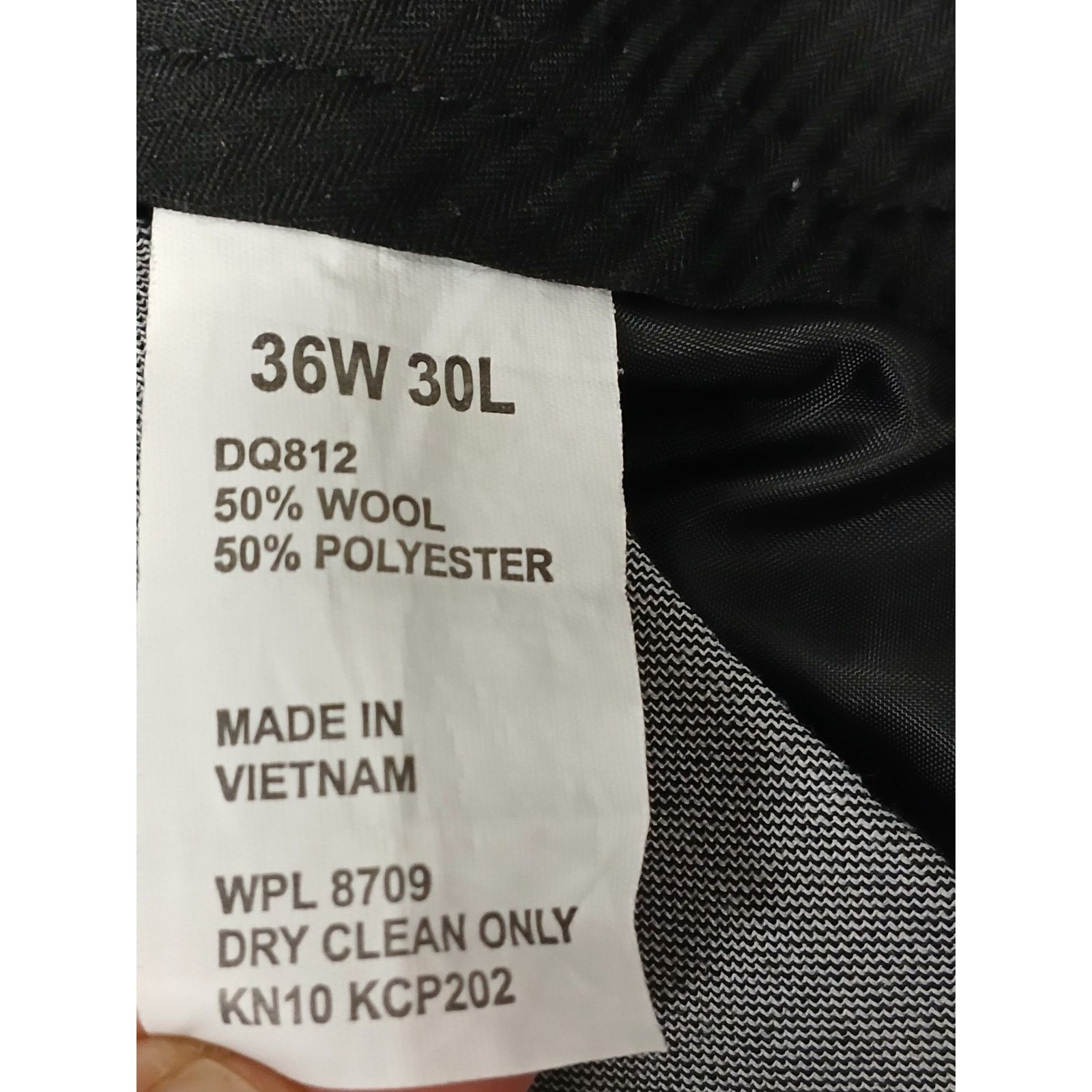 Kenneth Cole Kenneth Cole (36x30) Gray Comfort Casual Fit Dress Pants Size US 36 / EU 52 - 8 Thumbnail