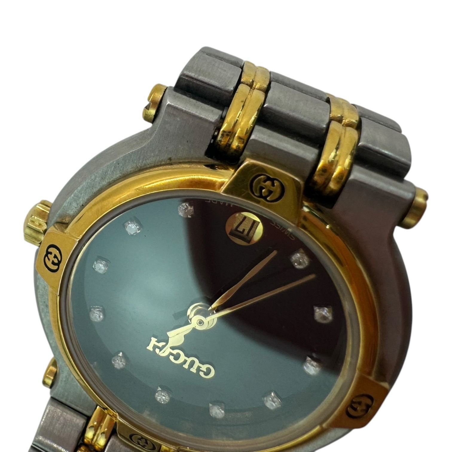 Gucci Gucci Vintage Diamond 9000L Watch Size ONE SIZE - 10 Thumbnail