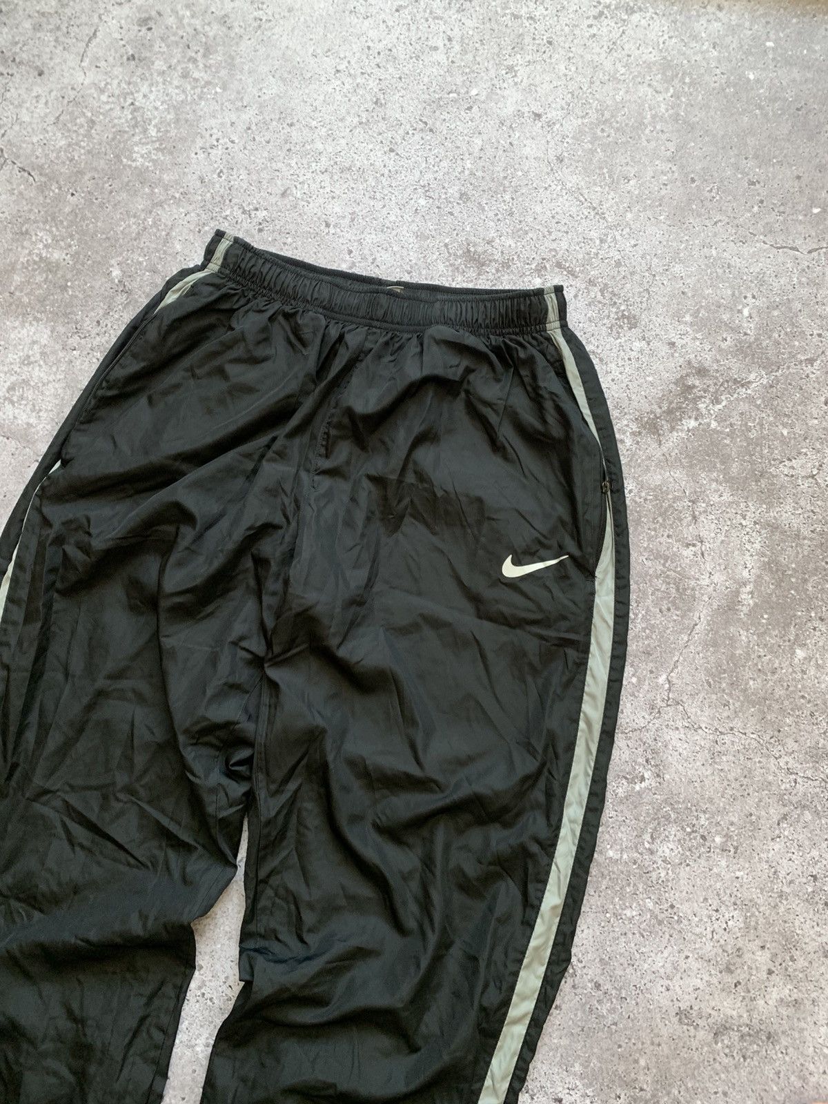 Nike 🔥VINTAGE NIKE TRACK PANTS DRILL SWEATPANTS Size US 32 / EU 48 - 4 Thumbnail