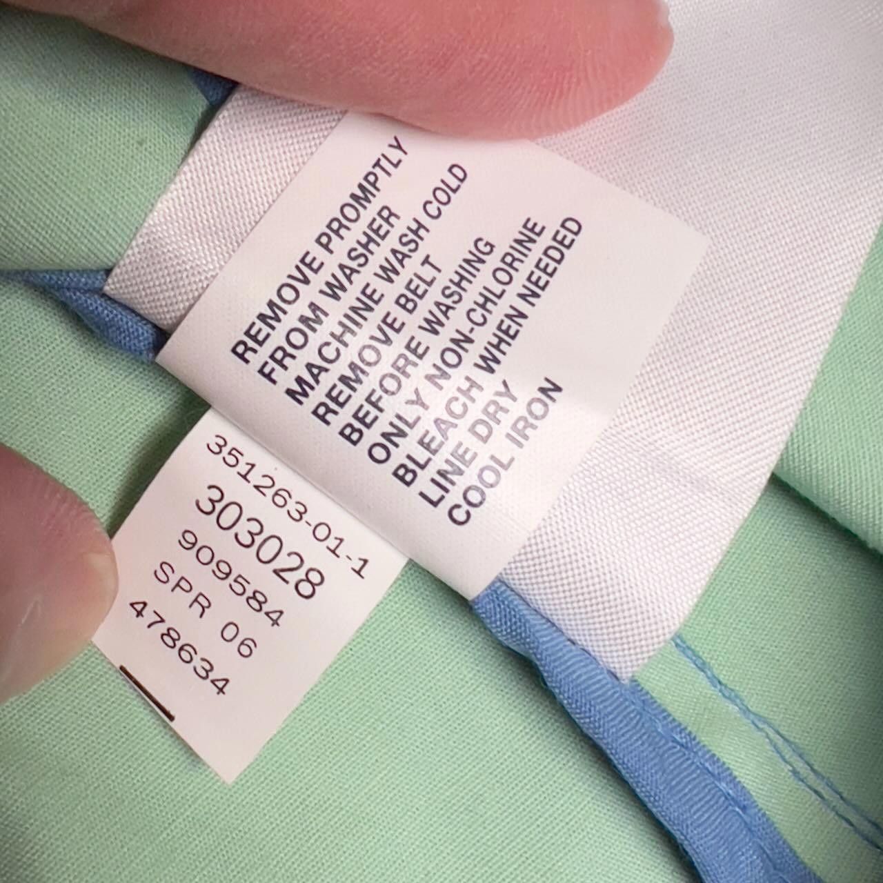 Gap NWOT Vintage 2006 GAP Blue Green Trench Coat w/ Belt M Size M / US 6-8 / IT 42-44 - 7 Thumbnail