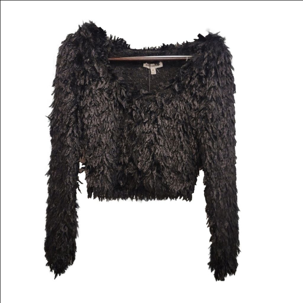 Other NWT Pretty Garbage Cropped Shag Cardigan Size M / US 6-8 / IT 42-44 - 1 Thumbnail