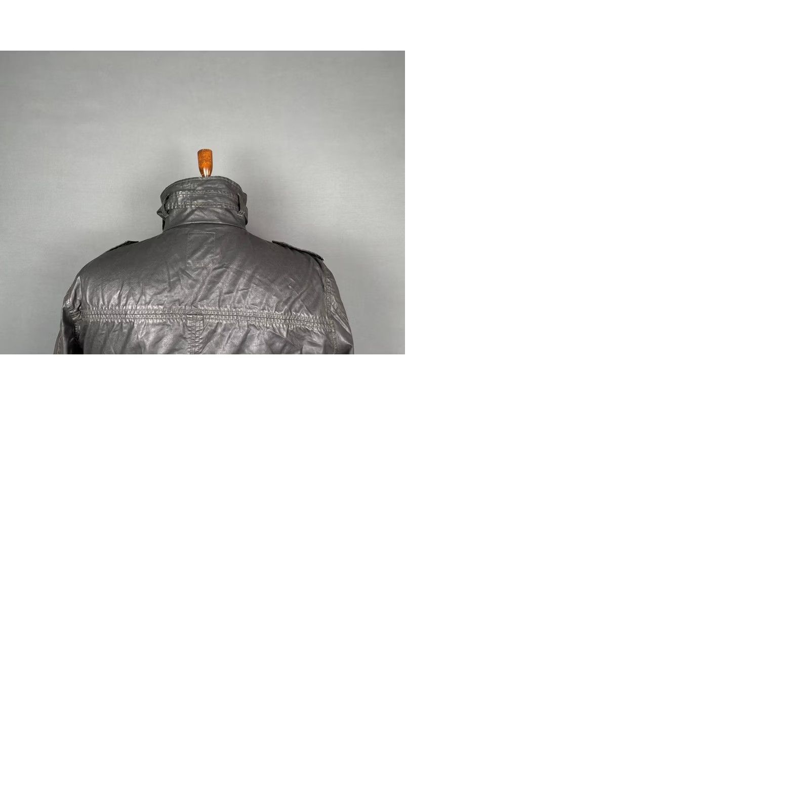 J.Lindeberg J.Lindeberg Trench Jacket Mens XL Black Polyester Full Zip Long Sleeve Regular Fit Size US XL / EU 56 / 4 - 10 Thumbnail