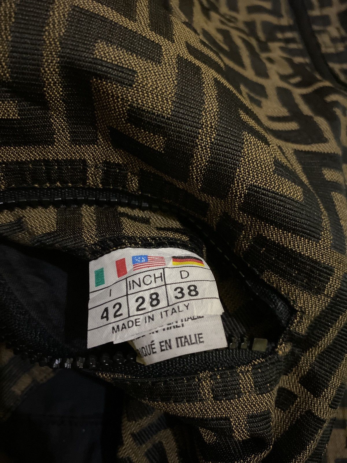 Fendi FF monogram double sided Size M / US 6-8 / IT 42-44 - 4 Thumbnail