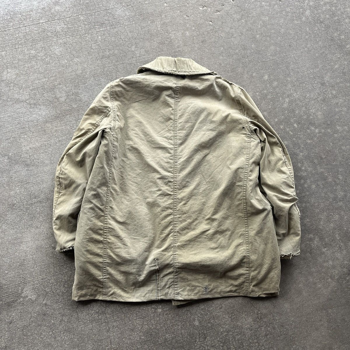 Vintage WWii Mackinaw USA Repaired Jacket Size US L / EU 52-54 / 3 - 2 Thumbnail