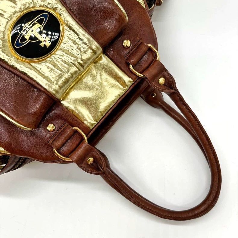 Vivienne Westwood Vivienne Westwood Brown matching porcelain handle bag Size ONE SIZE - 5 Thumbnail