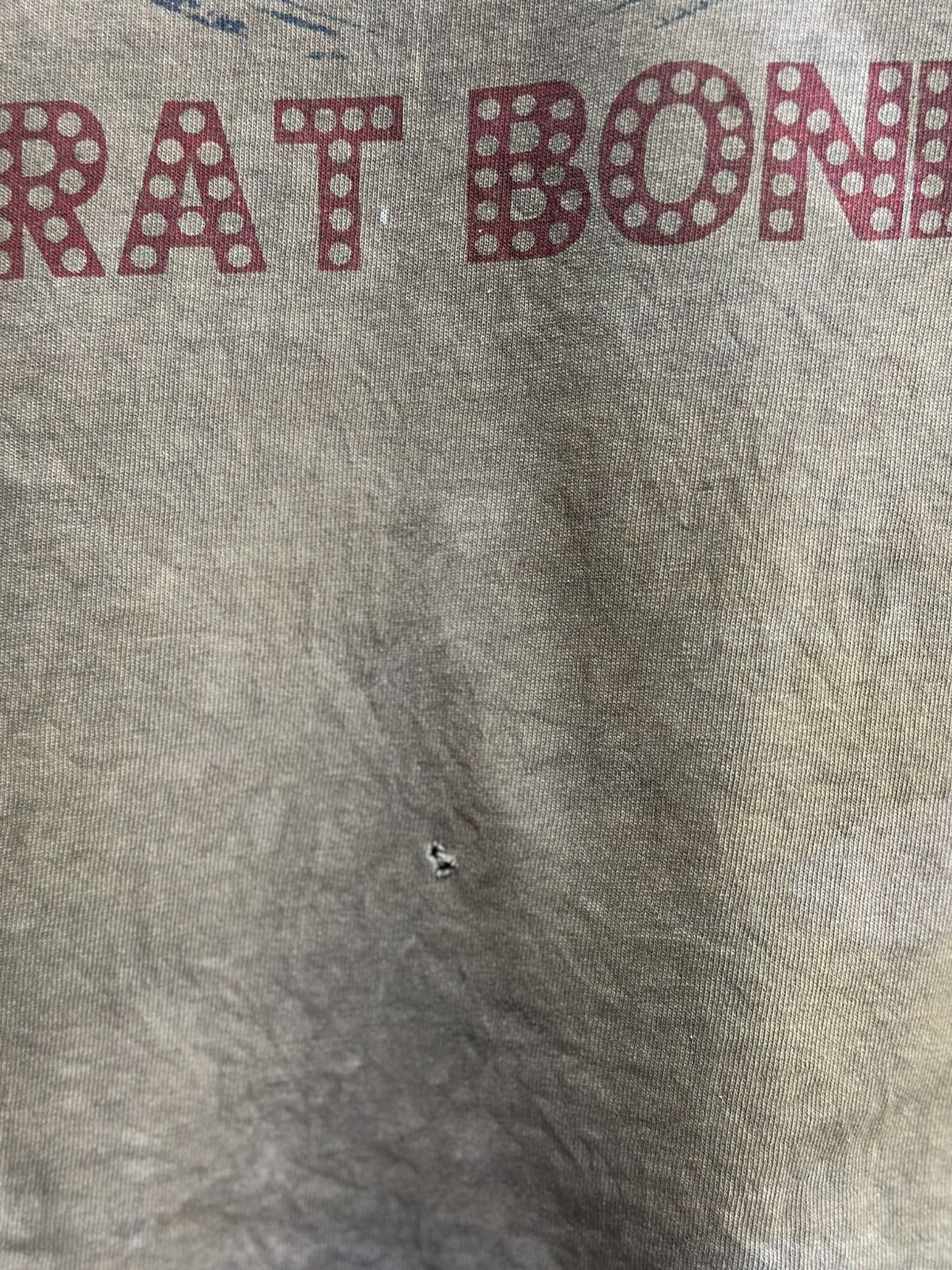 Gildan Thrashed Vintage Playboy Rat Bones Sun Faded Tee Size US L / EU 52-54 / 3 - 3 Thumbnail