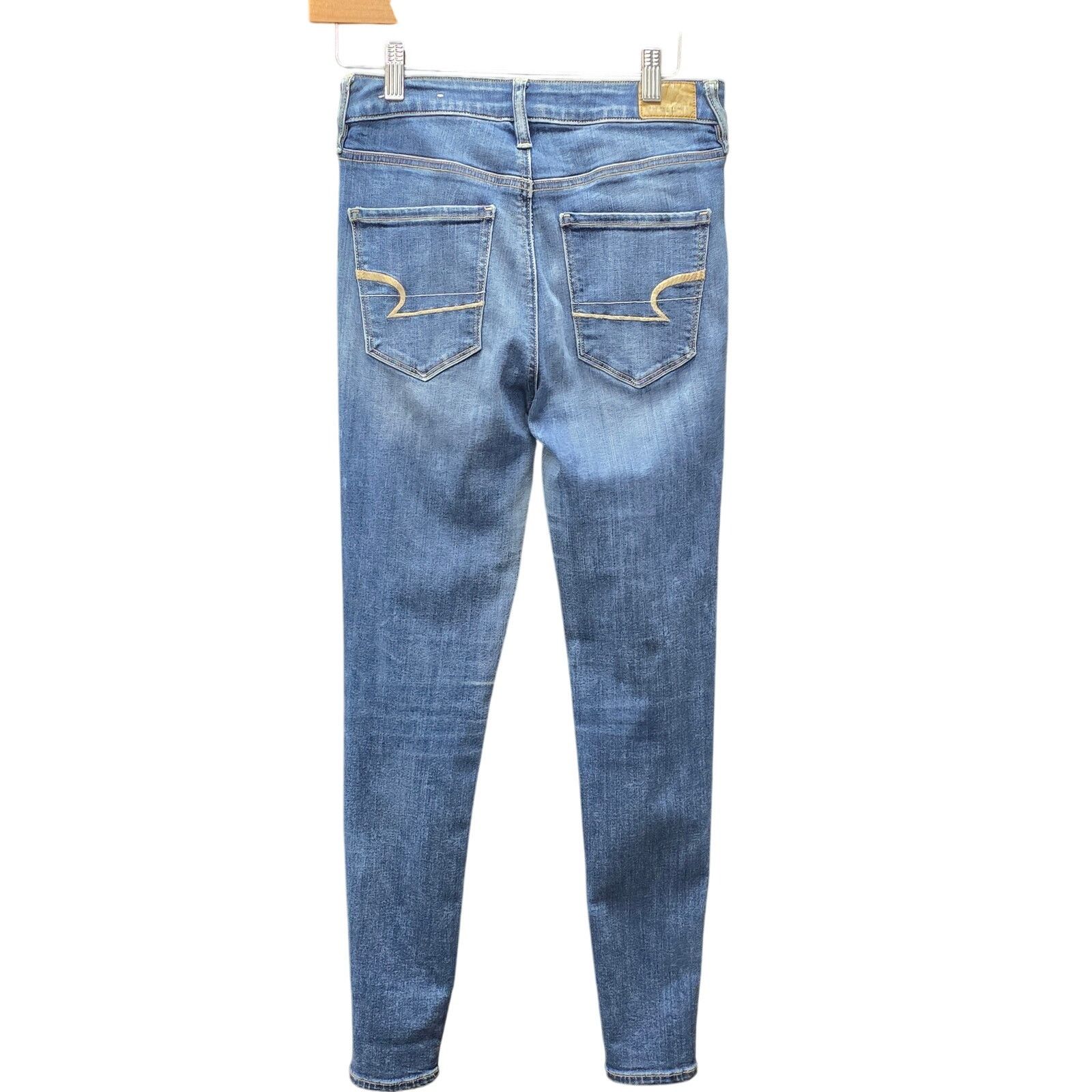 American Eagle Outfitters American Eagle Outfitters, Super Hi-Rise Jeggings, Size 2 Size 26" / US 2 / IT 38 - 6 Thumbnail