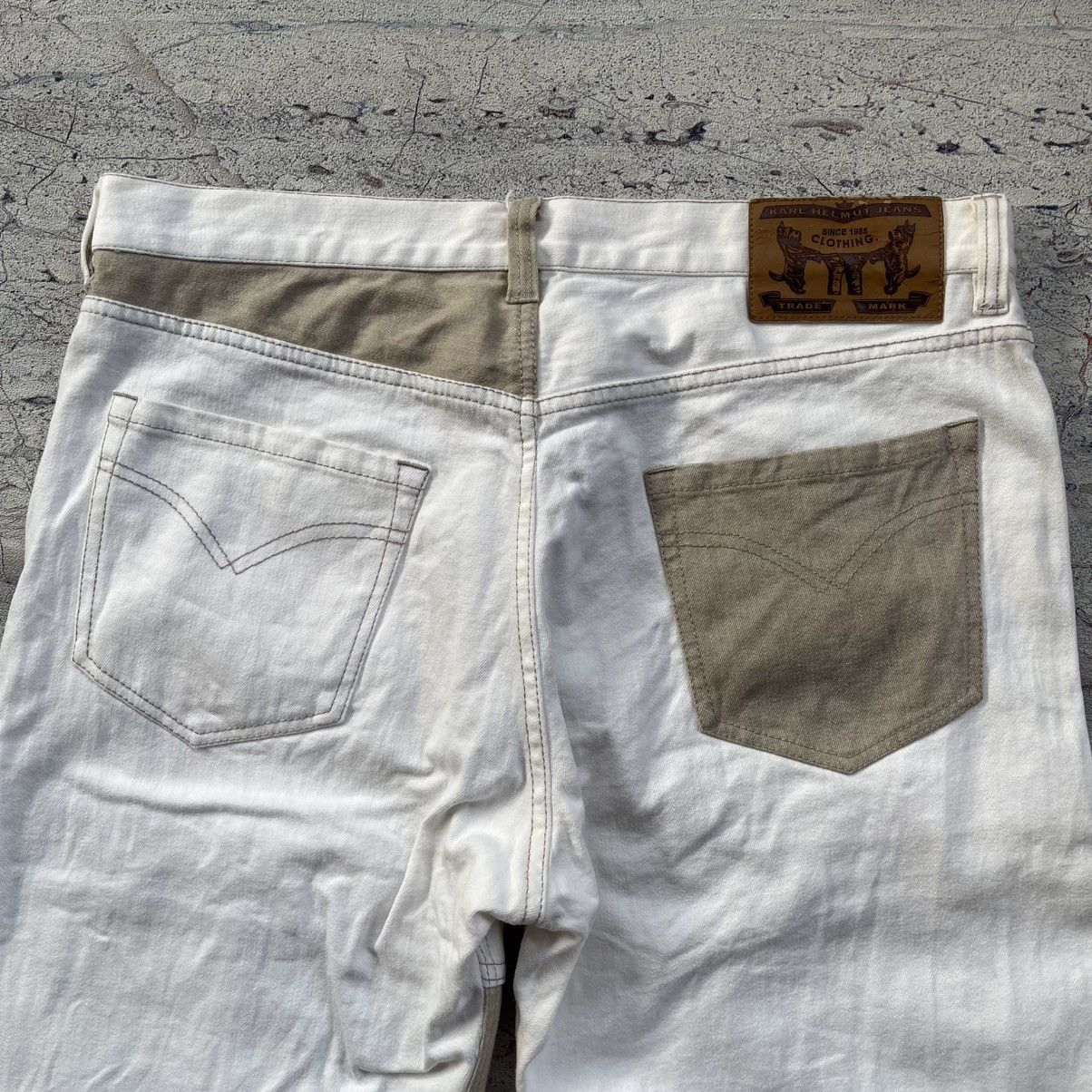 Karl Helmut Karl helmut pacthwork jeans Size US 32 / EU 48 - 5 Thumbnail