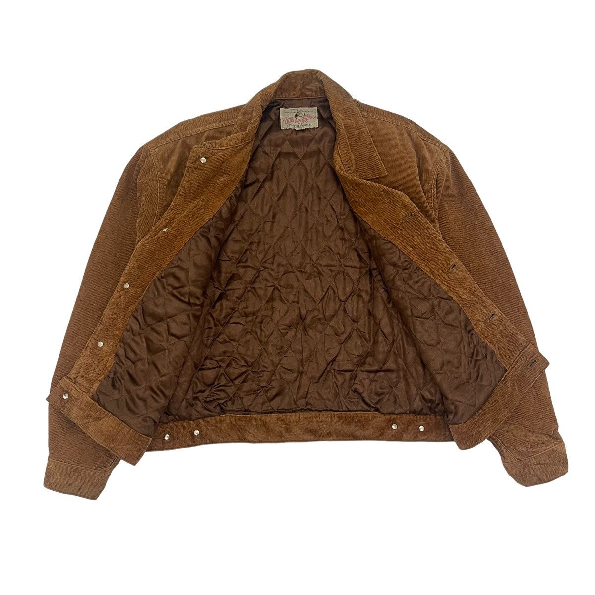 Wrangler Vintage Distressed Wrangler Corduroy Trucker Jacket Size US M / EU 48-50 / 2 - 3 Thumbnail