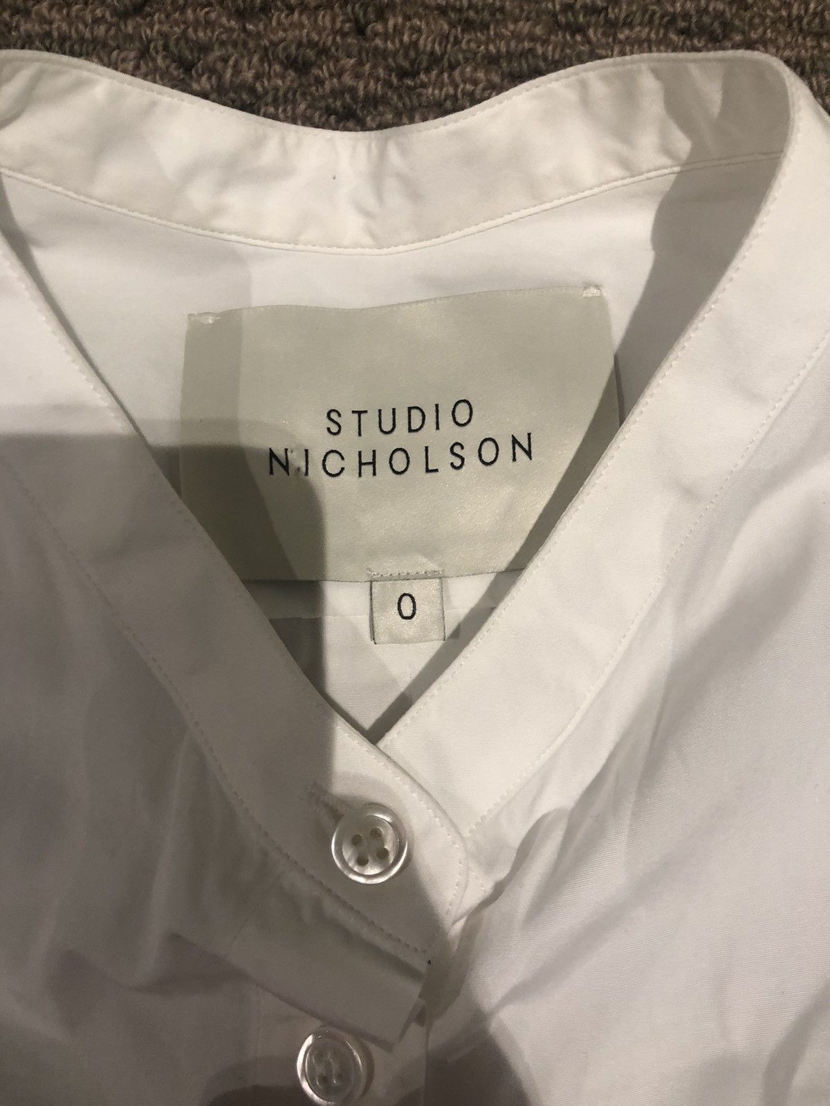 Studio Nicholson Studio Nicholson chapo shirt Size XS / US 0-2 / IT 36-38 - 4 Thumbnail