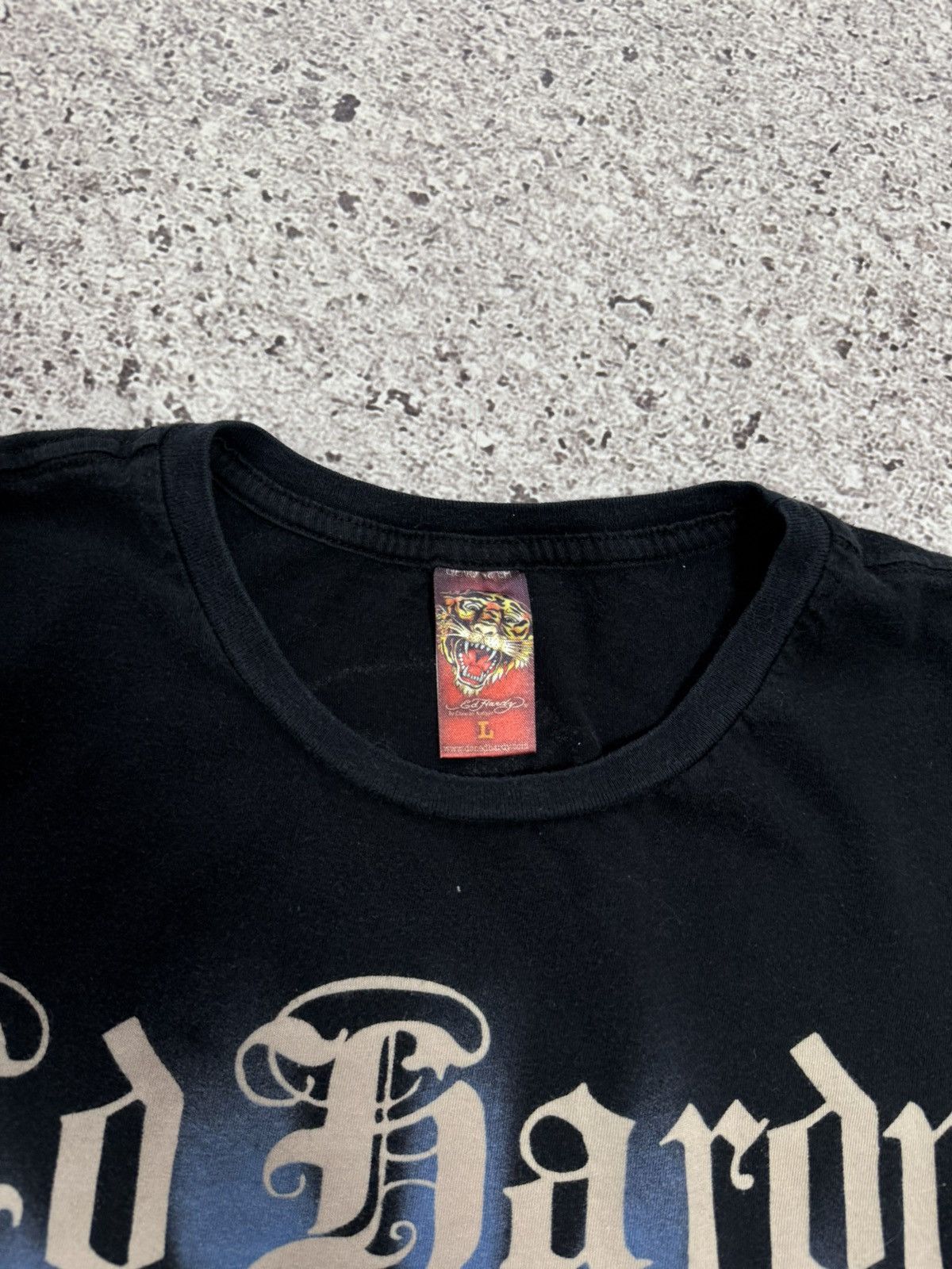 Christian Audigier × Ed Hardy Ed Hardy By Christian Audigier Longsleeve T-Shirt Y2K Hype Size US L / EU 52-54 / 3 - 9 Thumbnail
