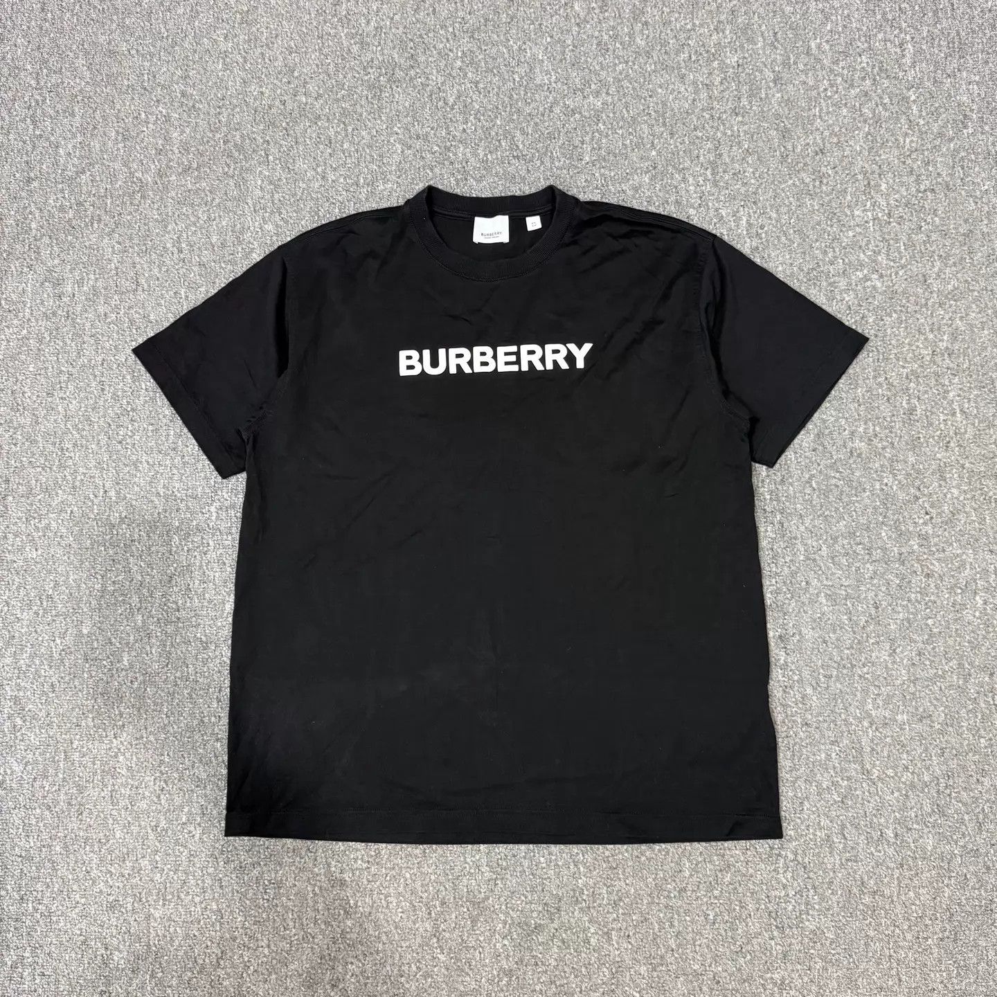 Burberry Burberry Black Logo Short Sleeve T-Shirt XS 95 New Size US XS / EU 42 / 0 - 1 Thumbnail