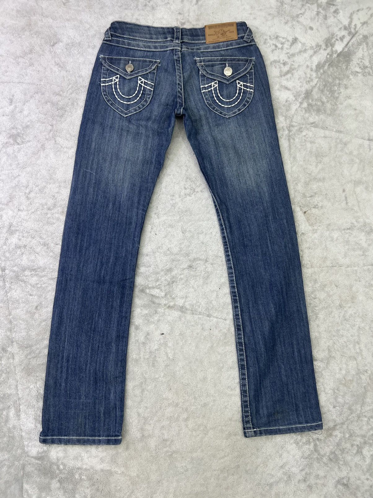 True Religion True Religion Joey Bootcut Jeans Women’s Size 27 Y2K Blue Size 27" / US 4 / IT 40 - 11 Thumbnail