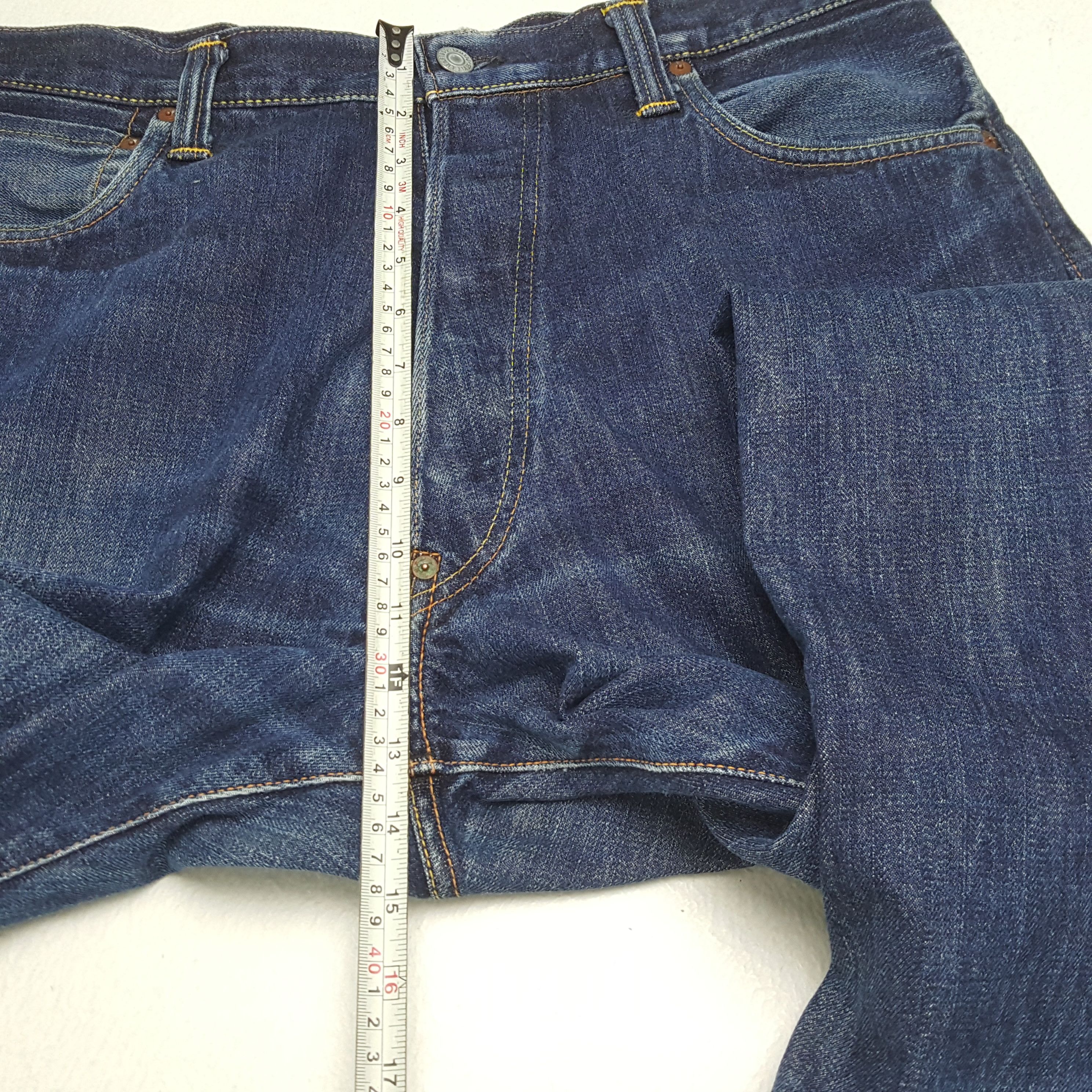 Evisu × Japanese Brand × Vintage Vintage EVISU Japanese Brand Daicock Custom Style Jeans Size US 35 - 8 Thumbnail