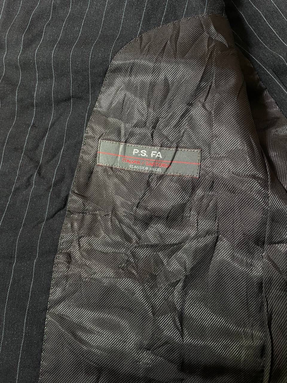 Designer × Paul Smith × Vintage Vintage Paul Smith Navy Stripe Blazers suit single breasted Size 38R - 5 Thumbnail