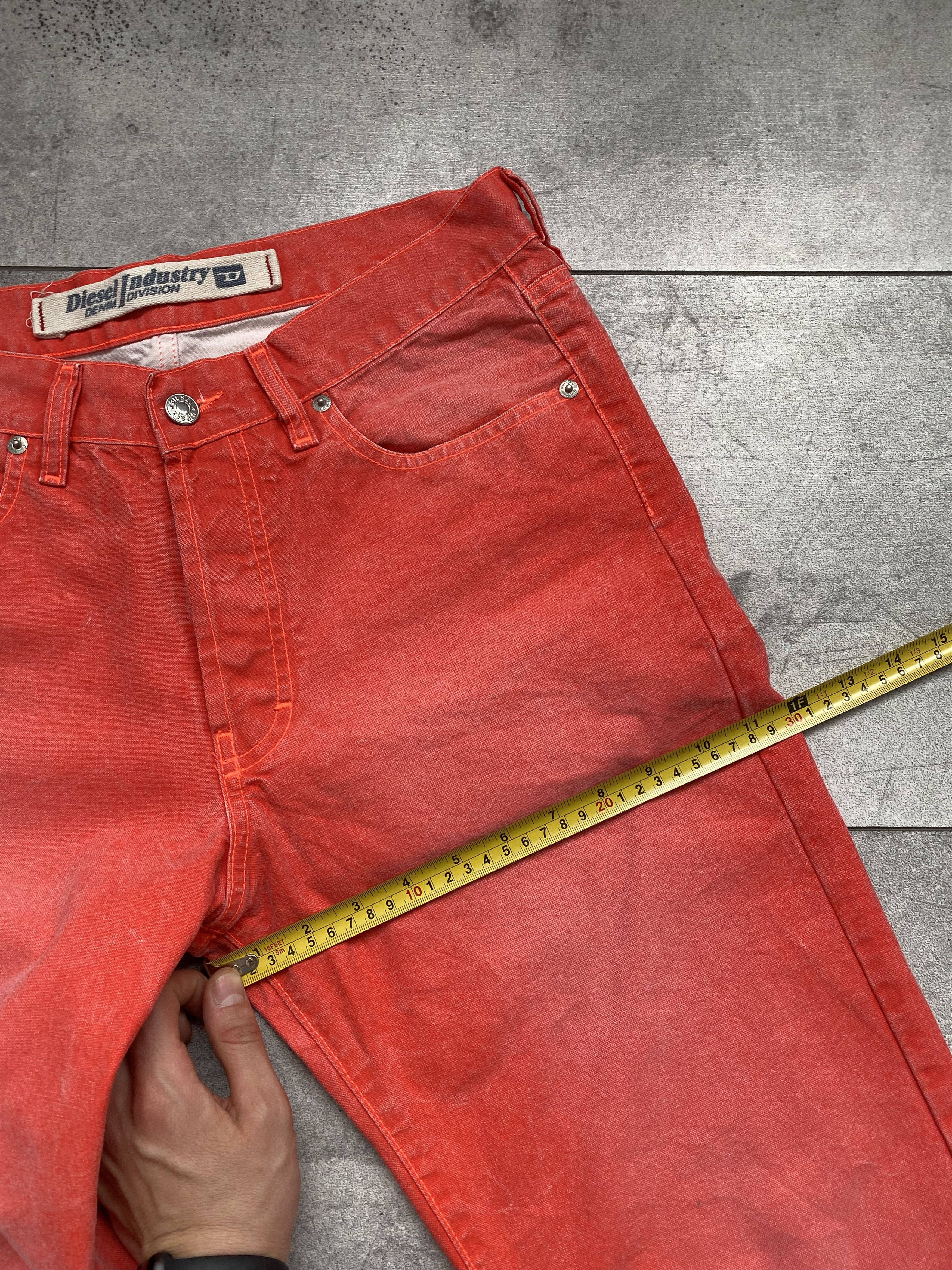 Diesel DIESEL Division Culture Rave/Acid Denim Size US 31 - 17 Thumbnail