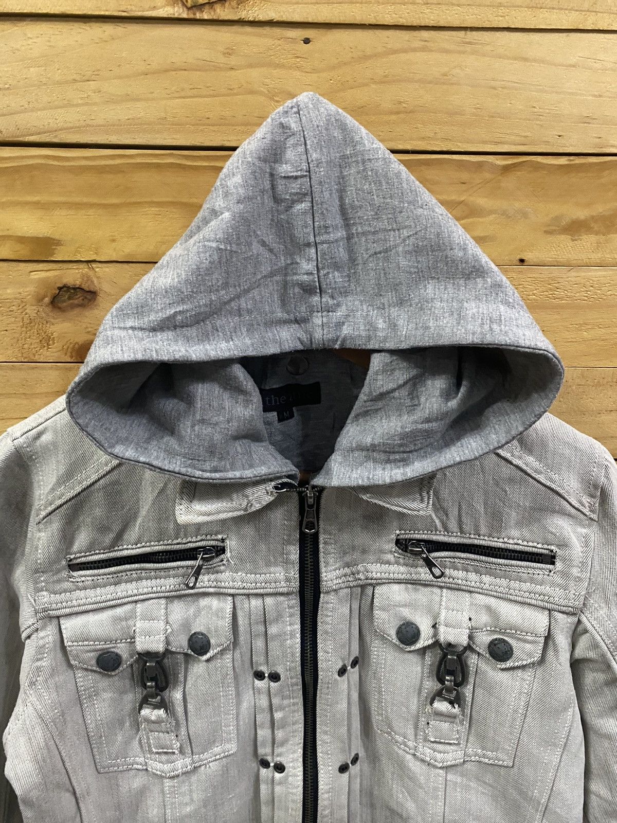 In The Attic In The Attic japanese brand punk hoodie jacket size S Size US S / EU 44-46 / 1 - 4 Thumbnail