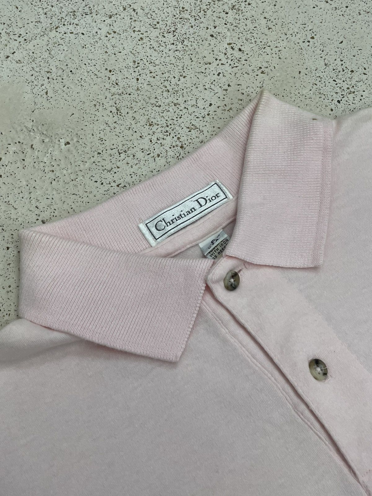 Christian Dior Monsieur Vintage Christian Dior Embroidered Soft Pink USA Made Size US S / EU 44-46 / 1 - 7 Thumbnail