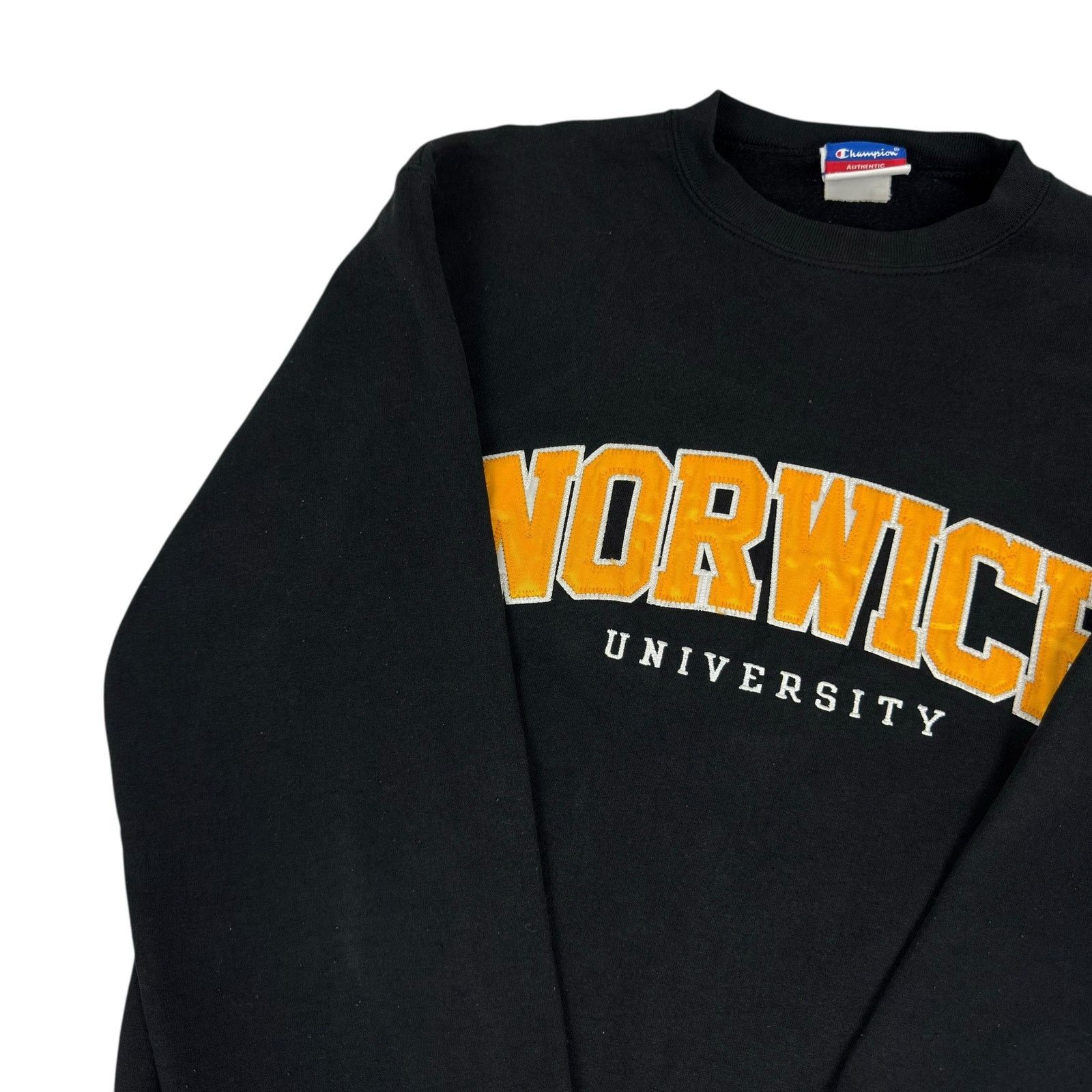 Champion × Vintage Champion Authentic Athletic Apparel Mens Black Sweatshirt S Size US S / EU 44-46 / 1 - 3 Thumbnail