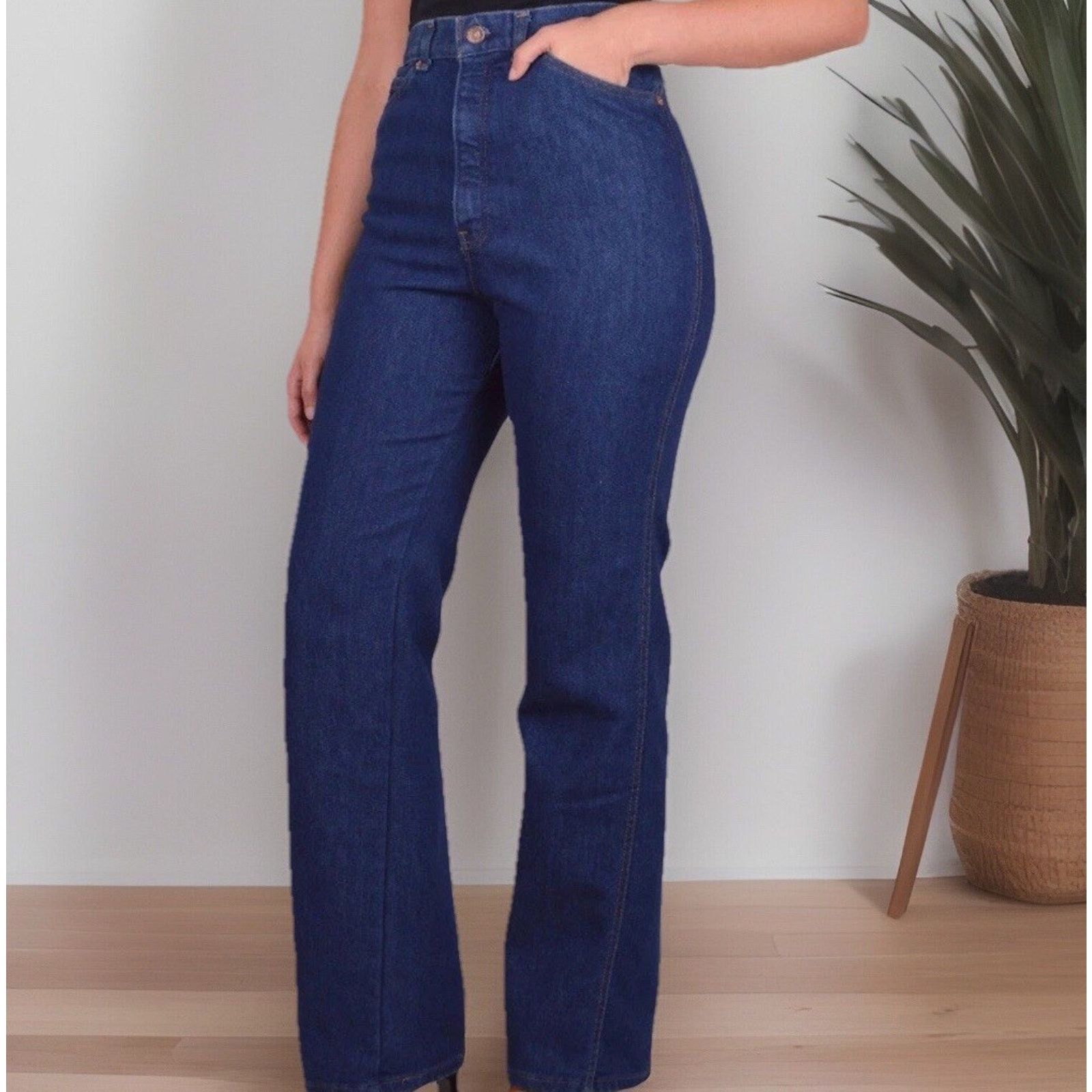 Levi's Vintage 70s 80s Levis Prospector High Rise Wide Leg Jeans 12 Size 26" / US 2 / IT 38 - 1 Thumbnail