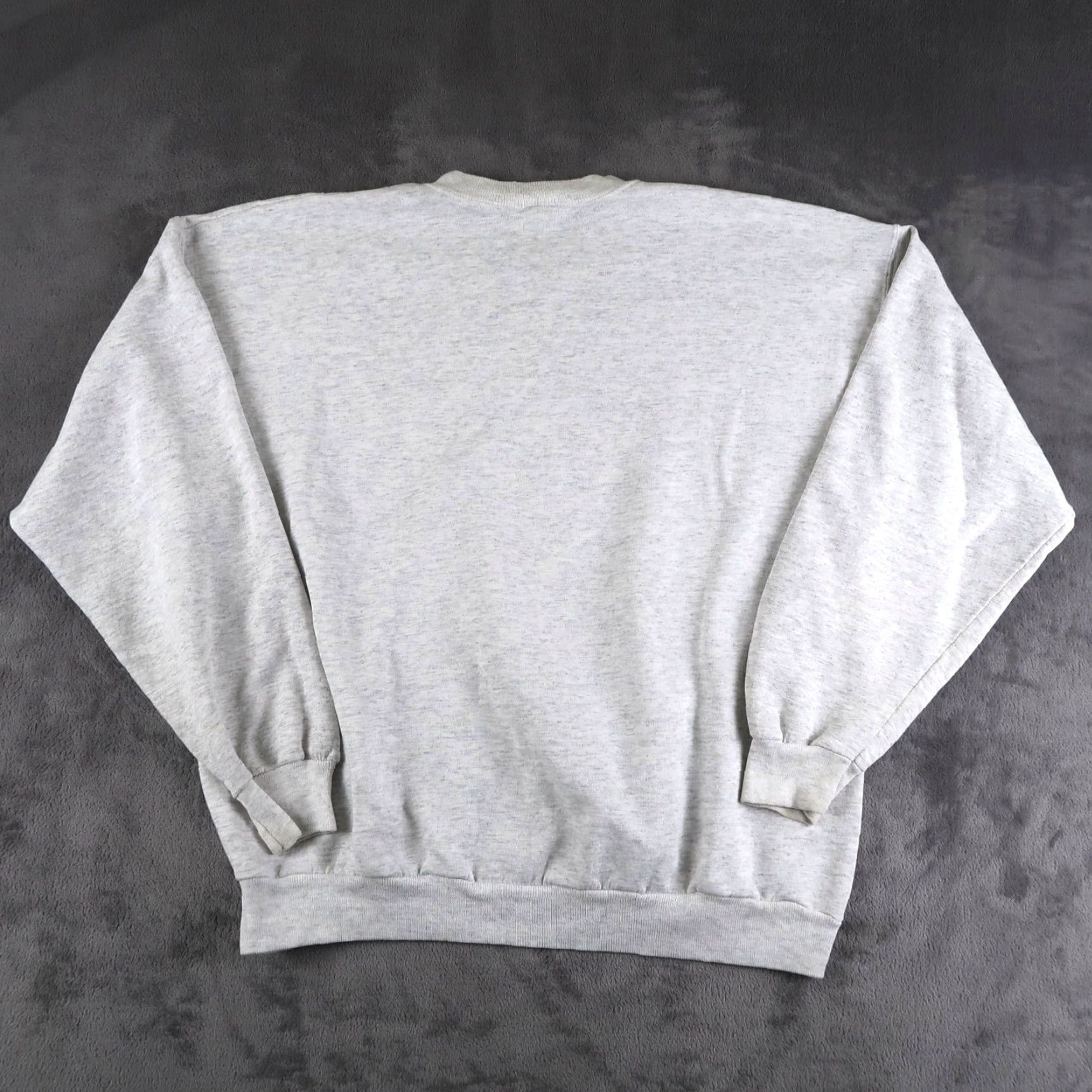 Hanes VINTAGE Hanes 90s Papas And Beer Sweatshirt Pullover Crewneck Adult Large Gray Graphic Print Mens Size US L / EU 52-54 / 3 - 2 Thumbnail