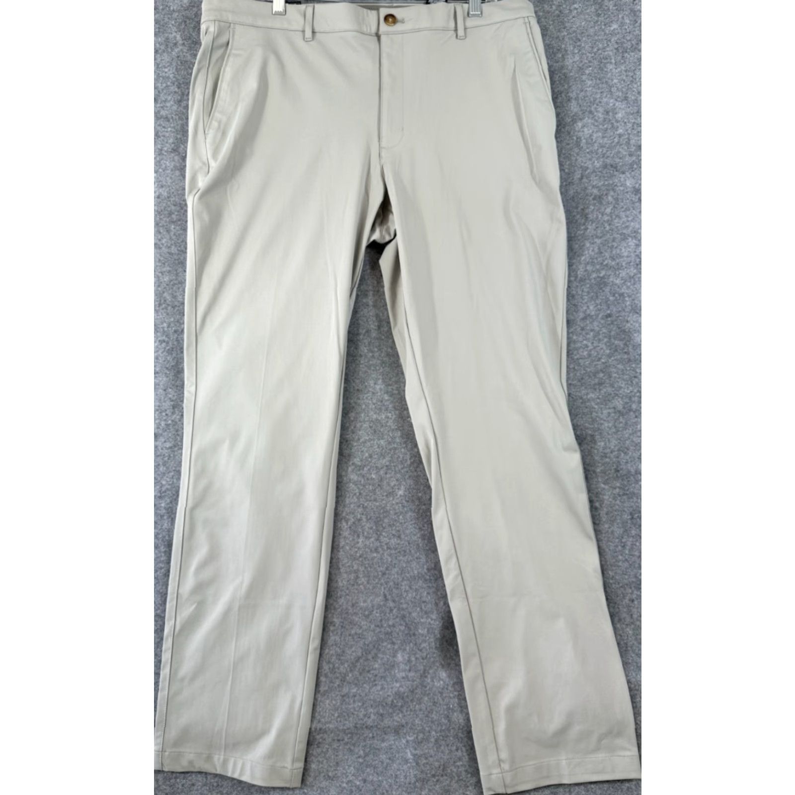 Vintage Greg Norman Pants Mens 38x32 Crusted Gravel Green Classic Stretch Golf Chino NWT Size US 38 / EU 54 - 2 Thumbnail