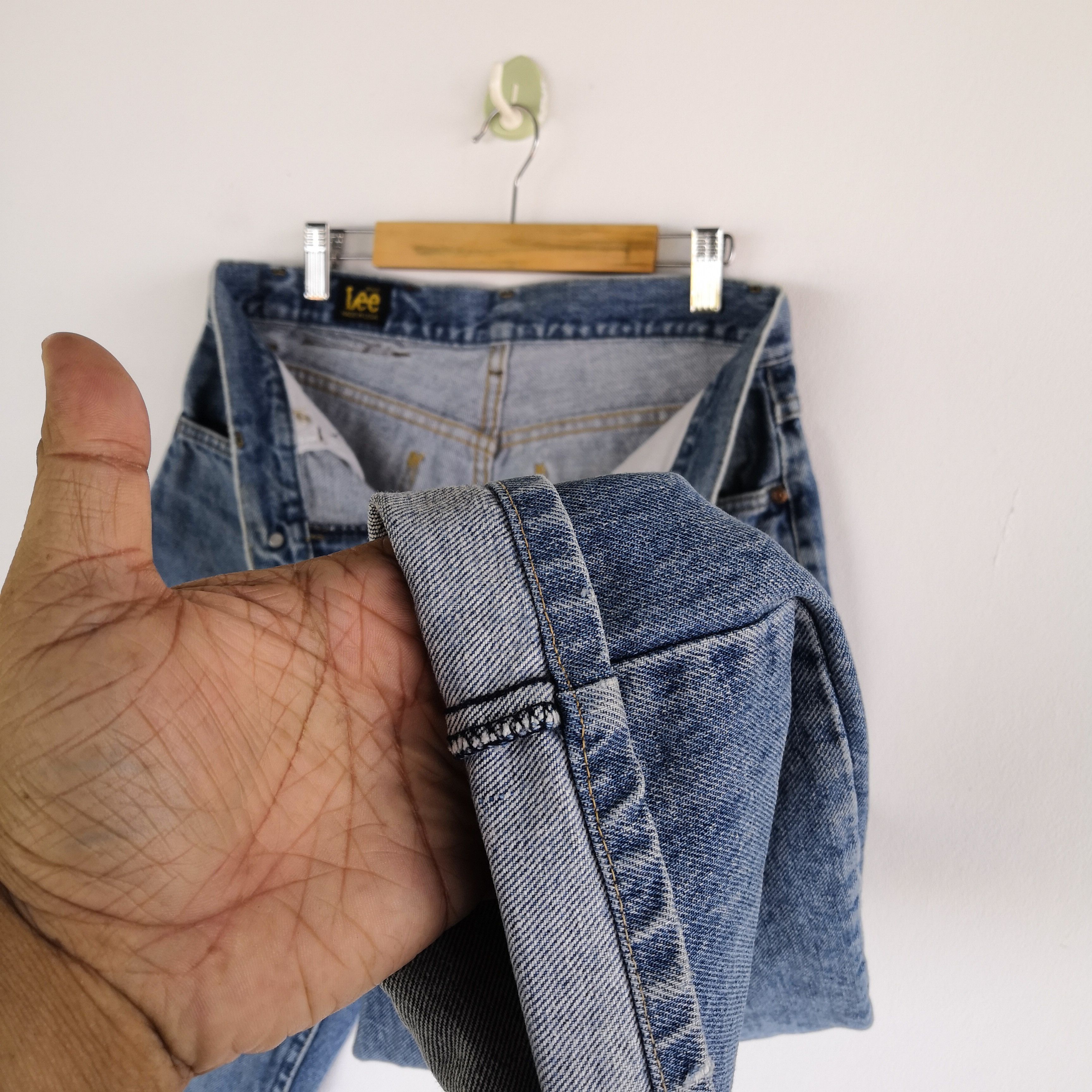 Lee Vintage Lee Rider Denim Rusty Lee Sun Faded Jeans Size 28" / US 6 / IT 42 - 9 Thumbnail