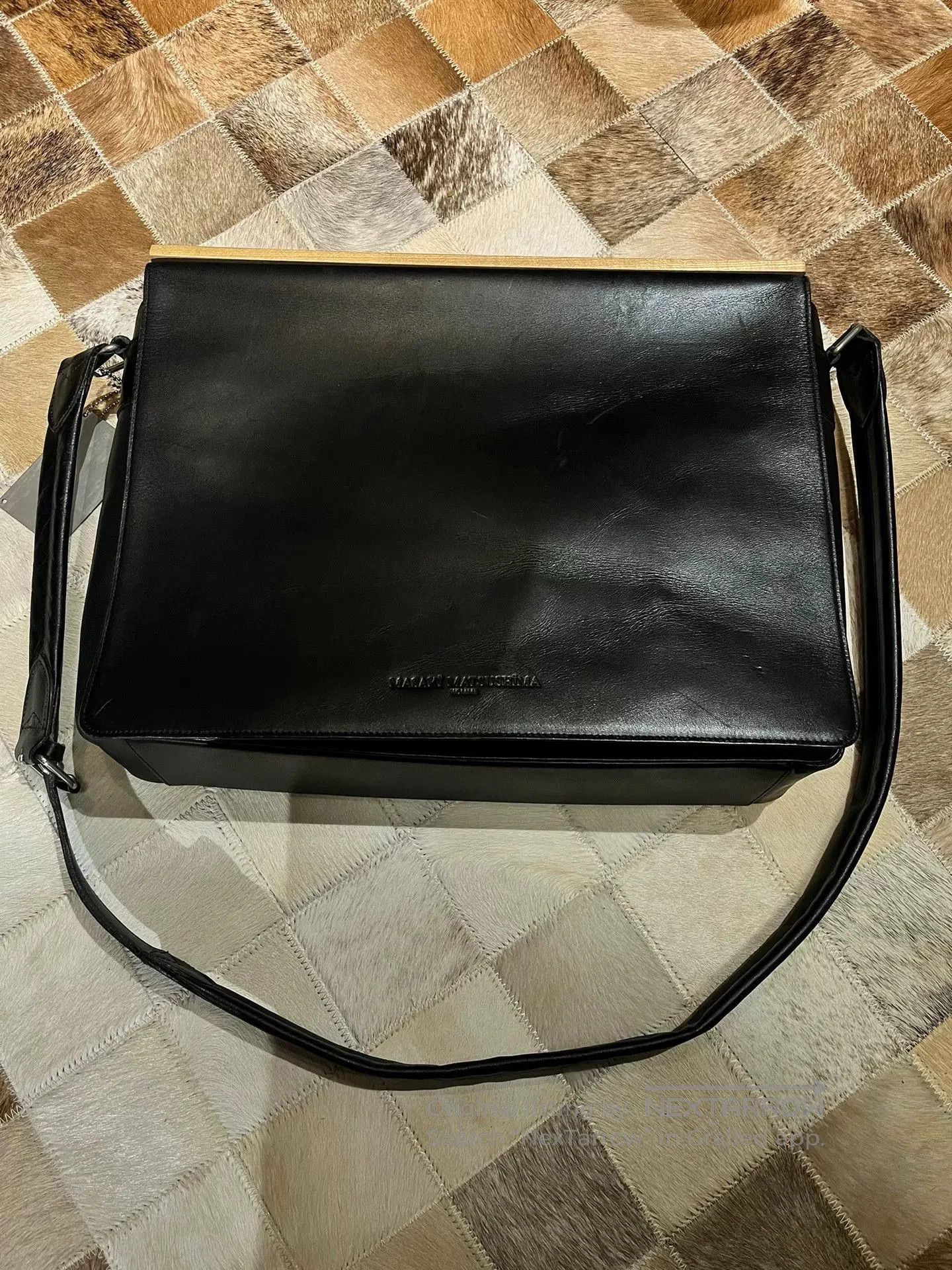 Masaki Matsushima Masaki Matsushima Wood Handle Bag. Size ONE SIZE - 5 Thumbnail