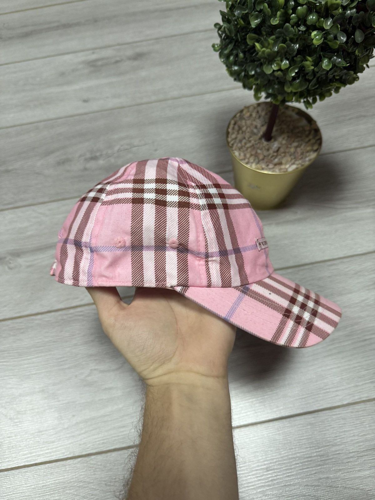 Burberry Burberry London check all over vintage cap hat Size ONE SIZE - 2 Thumbnail