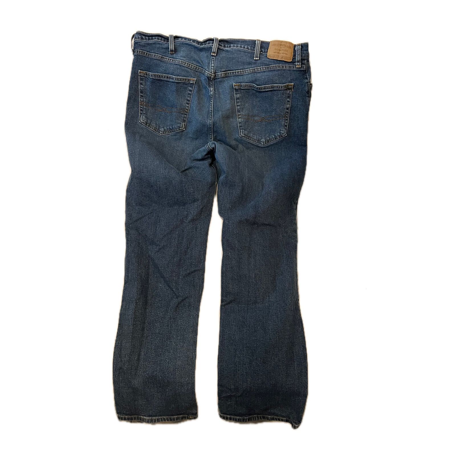 Levi's Levi's Signature Athletic Fit Jeans Mens 40x32 Size US 40 / EU 56 - 2 Thumbnail