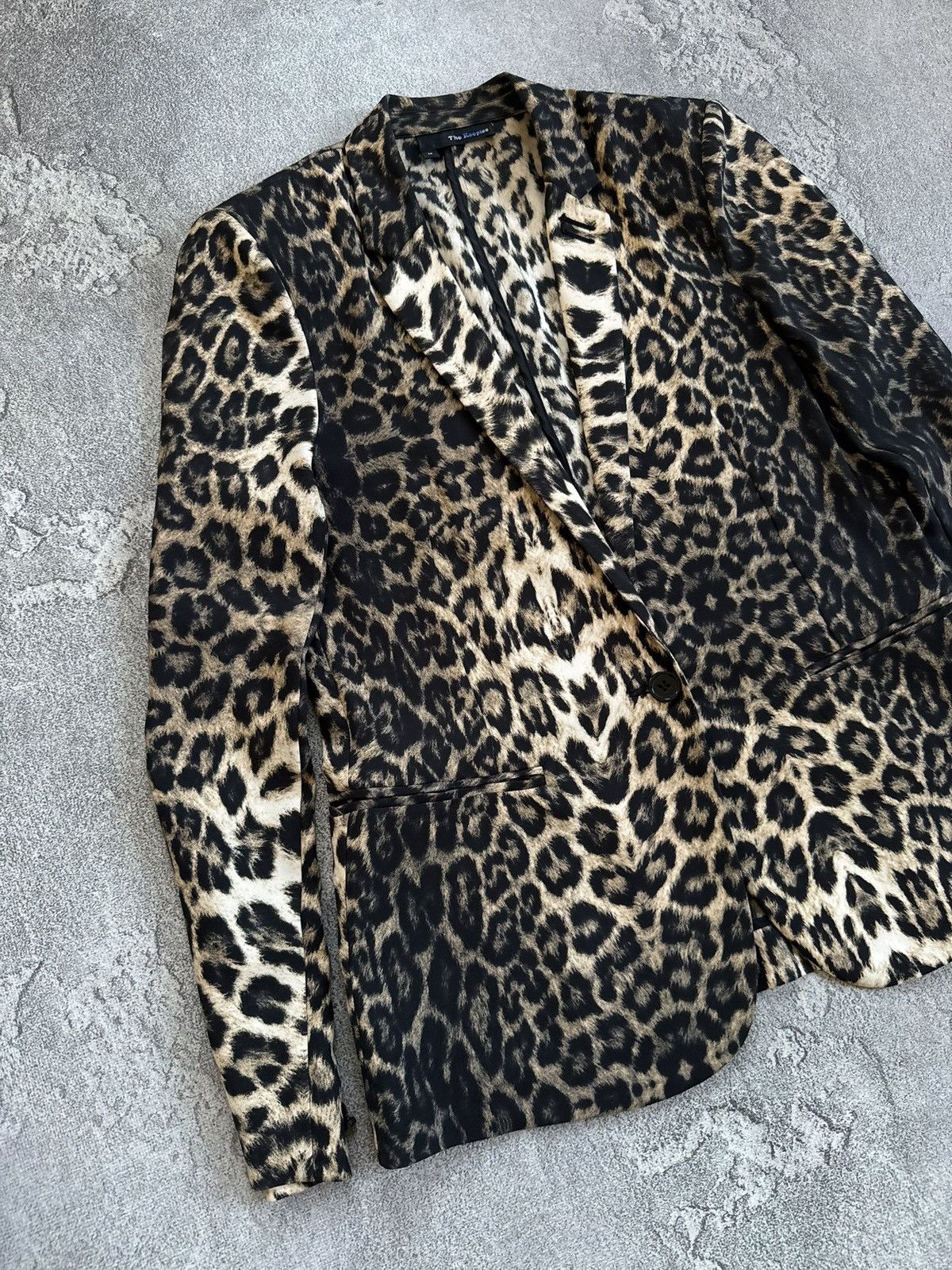 The Kooples The Kooples M/size leopard 🐆 printed blazer jacket luxury Size M / US 6-8 / IT 42-44 - 3 Thumbnail