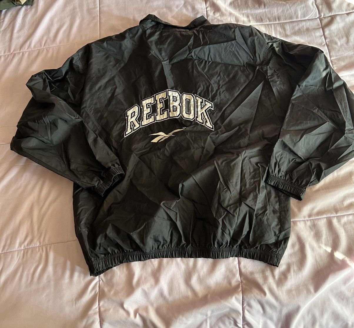 Reebok Vintage 80s 90s Reebok Track Jacket Nylon Size Large Size US L / EU 52-54 / 3 - 1 Thumbnail