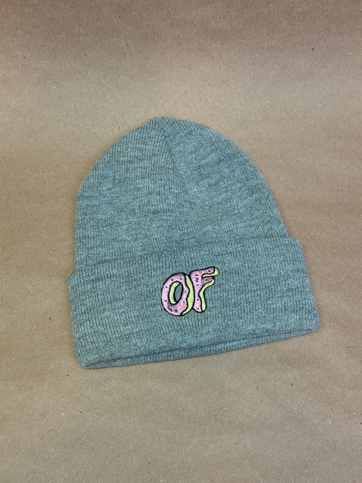 Odd Future OF Donut beanie made in USA Size ONE SIZE - 1 Thumbnail