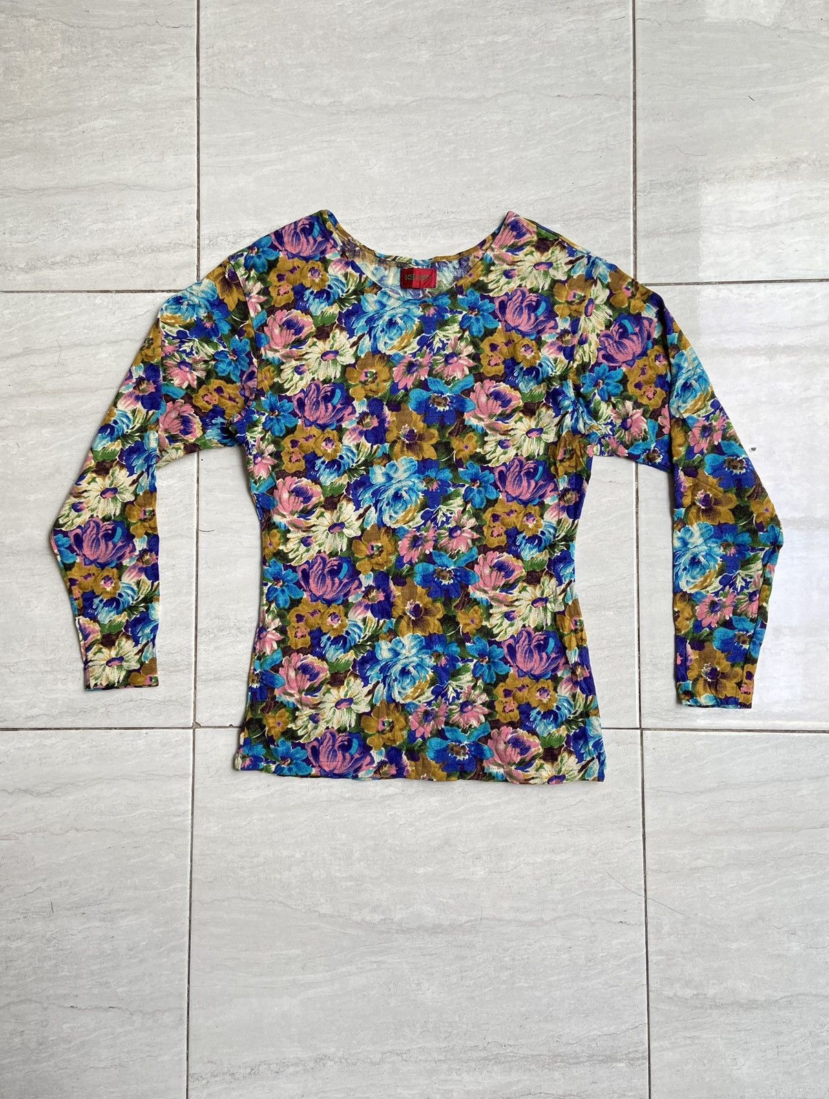 KENZO Flower Patterned T-Shirt