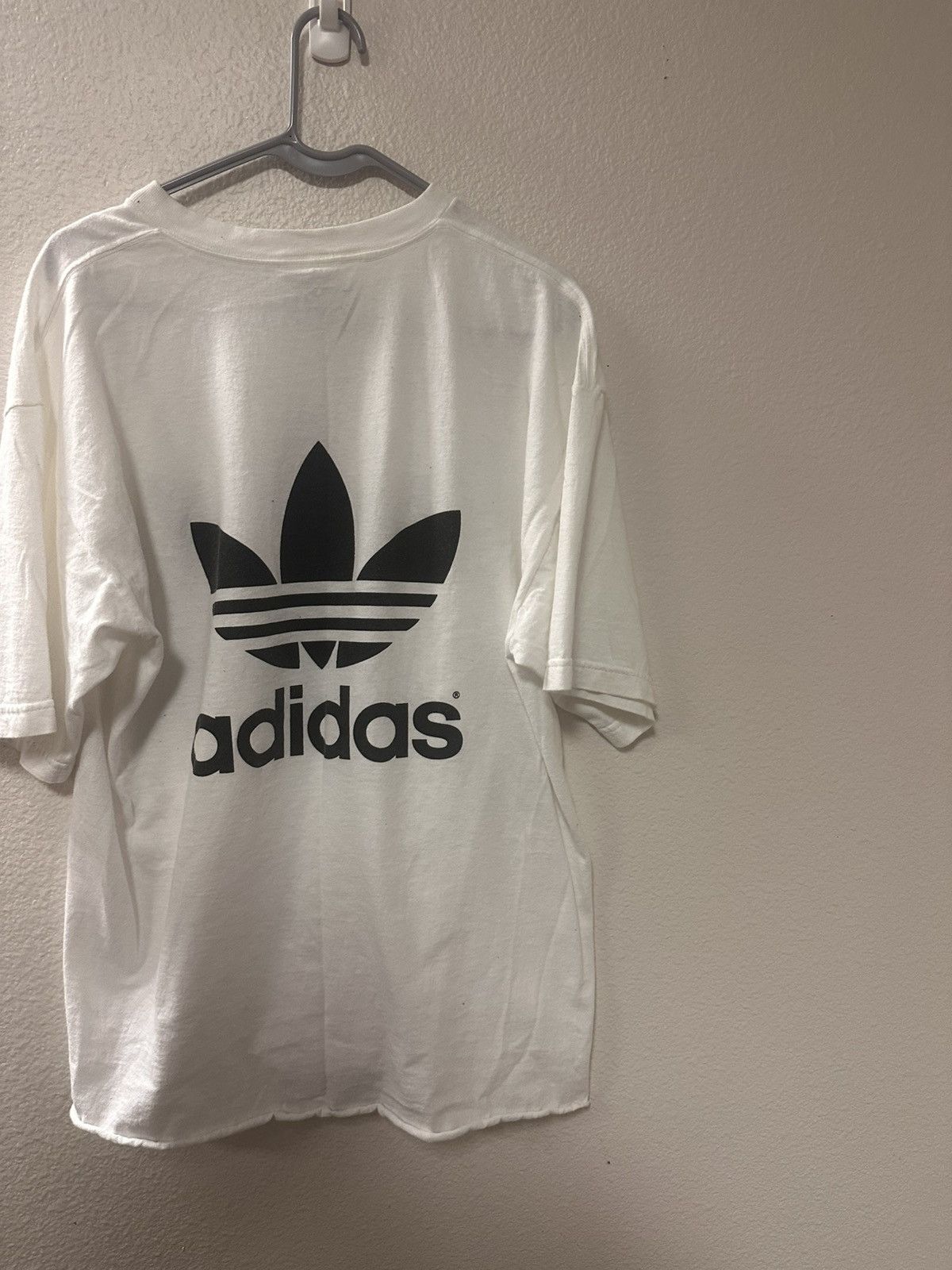 Adidas Vintage adidas Tee Size US L / EU 52-54 / 3 - 3 Thumbnail