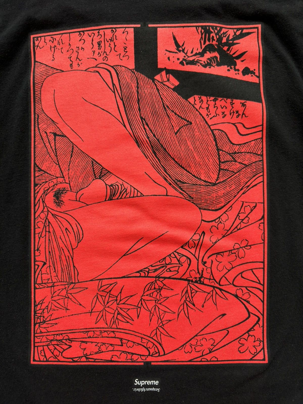 Supreme Sasquatchfabrix Shunga LS Long Sleeve Shirt Japanese